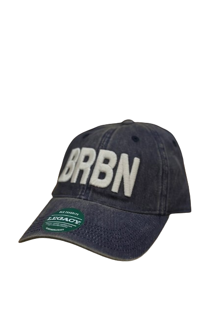 Navy BRBN ("BouRBoN") Hat