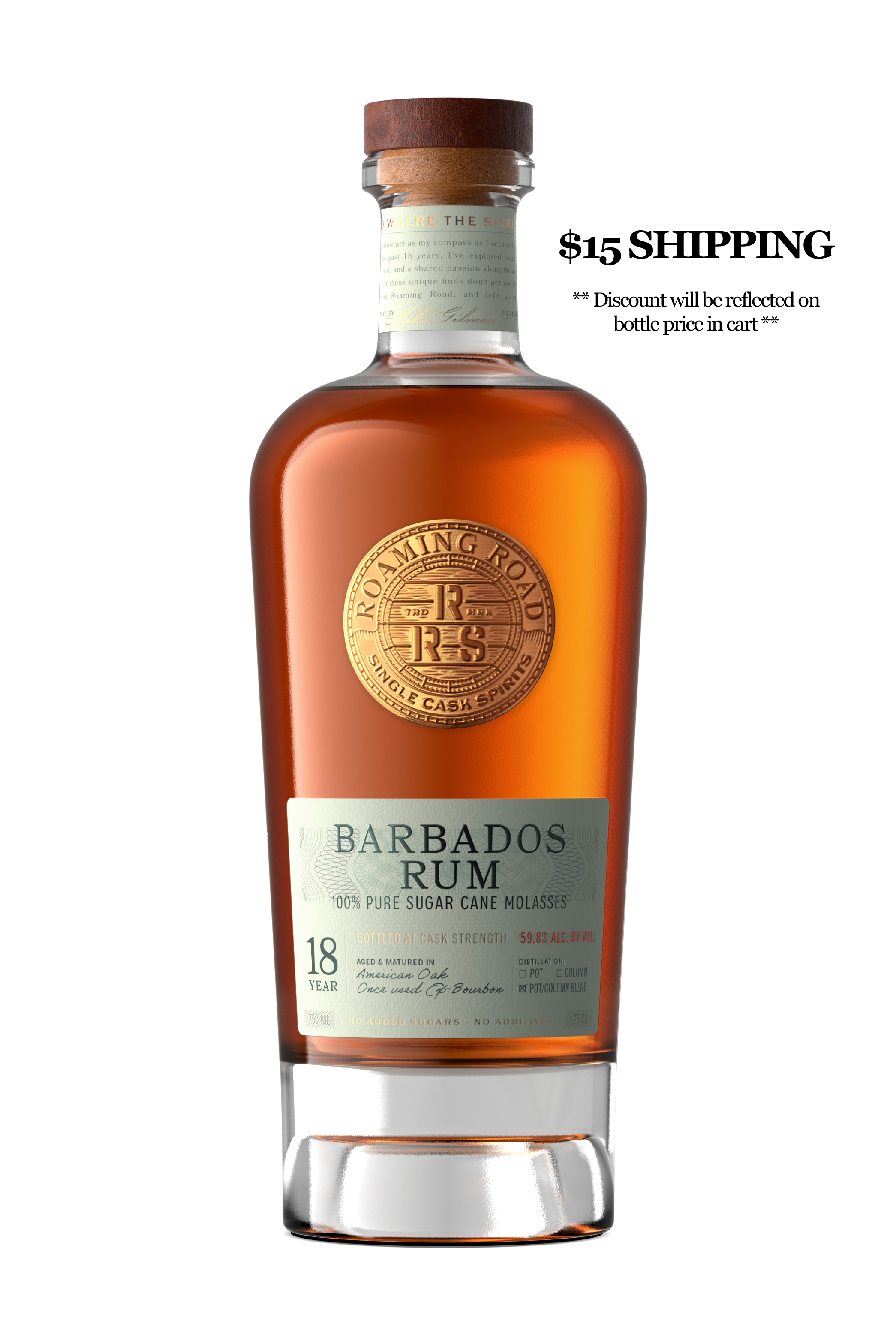 Roaming Road 18 Year Barbados Rum