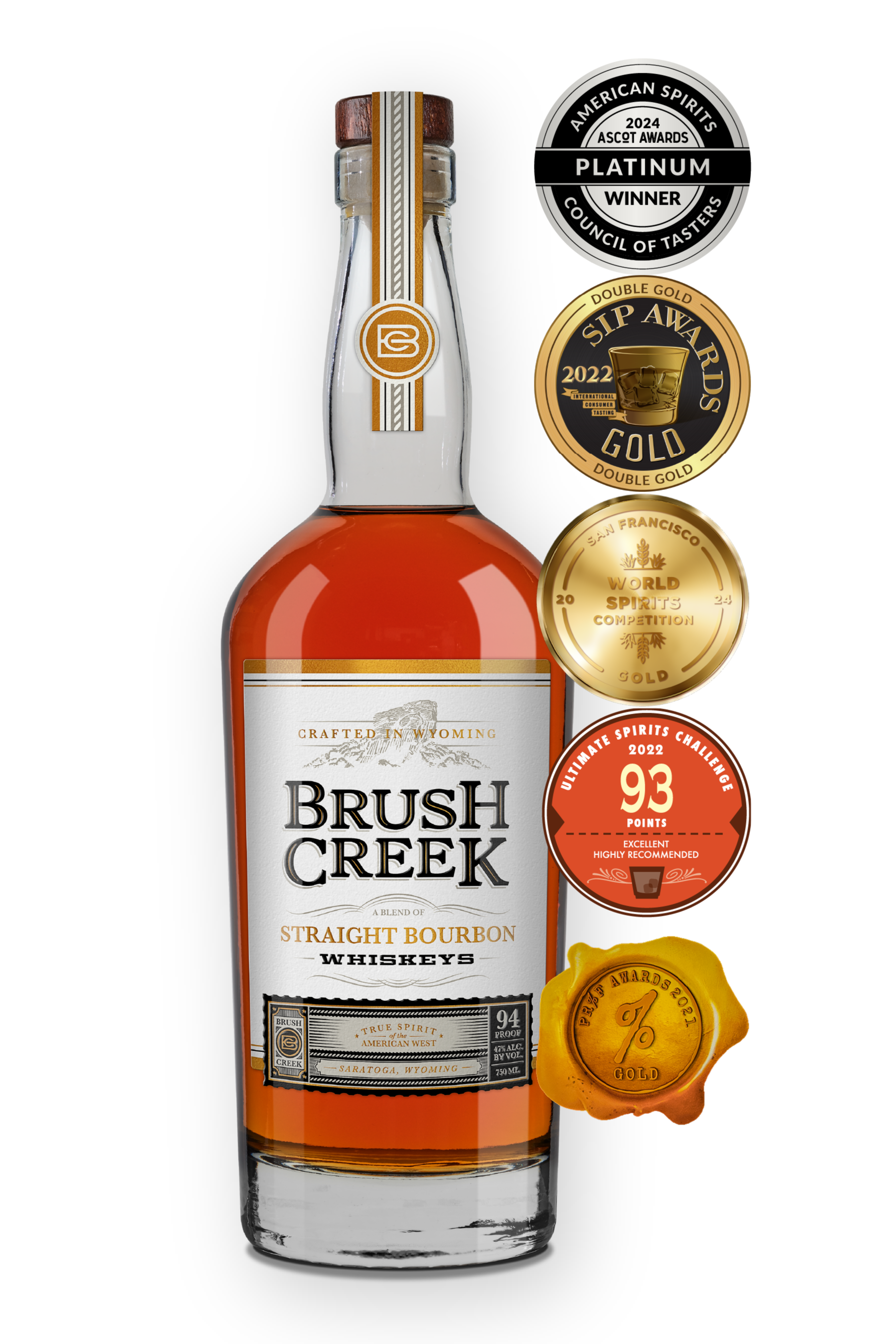 Brush Creek Blend of Straight Bourbon Whiskeys
