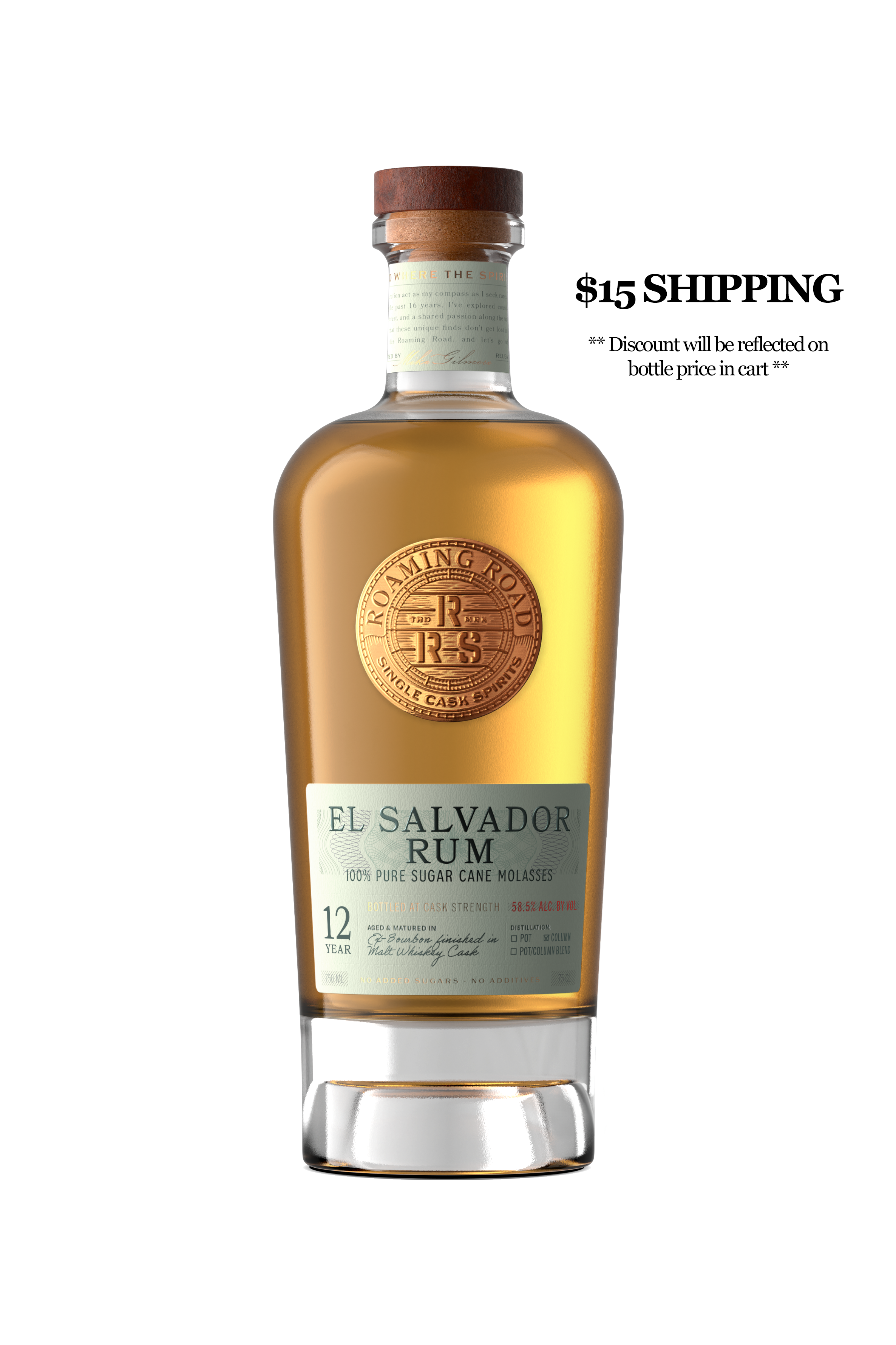 Roaming Road 12 Year El Salvador Rum