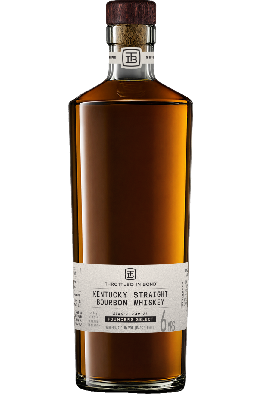 THROTTLED IN BOND™ Founders Select - Kentucky Straight Bourbon Whiskey (6 Year)