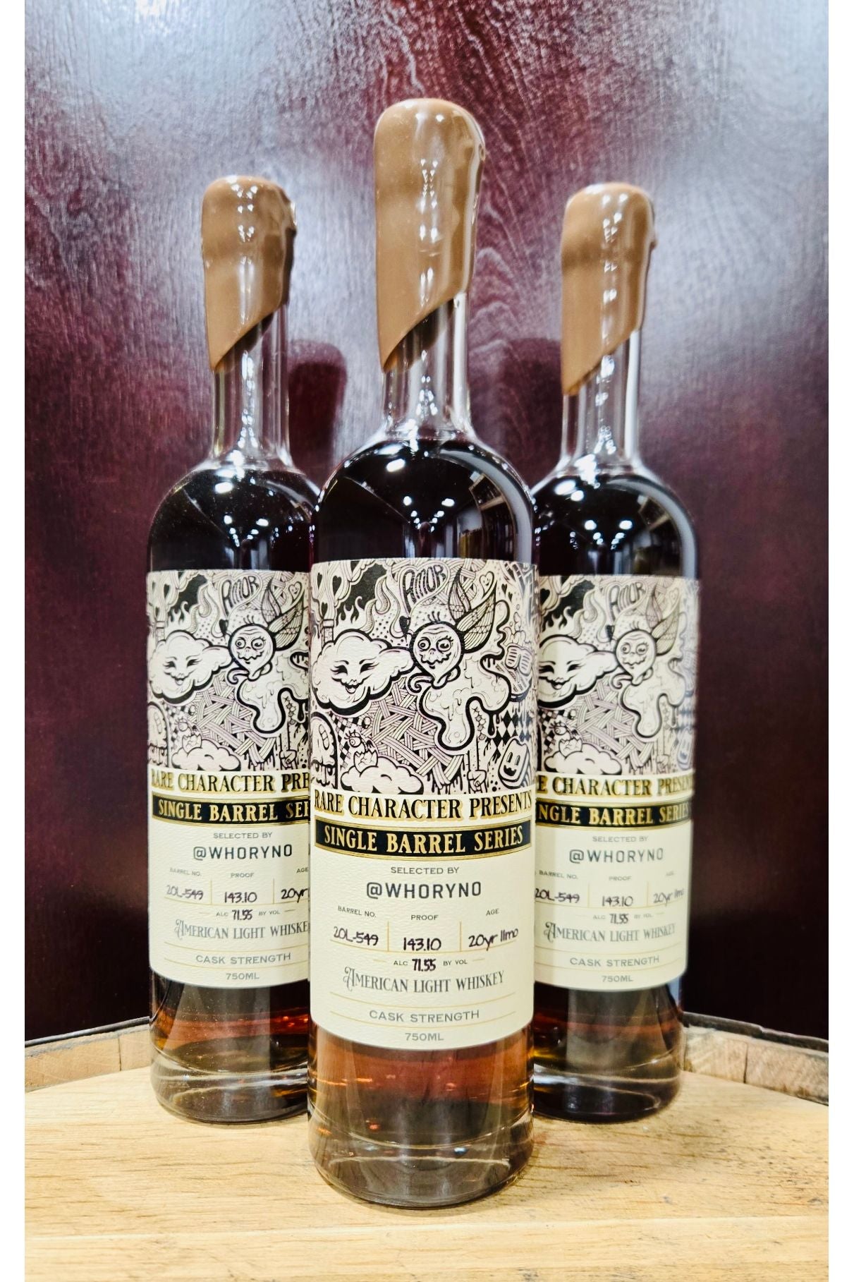 Rare Character Light Whiskey @WHORYNO - 20 Year, 11 month (143.1 proof)