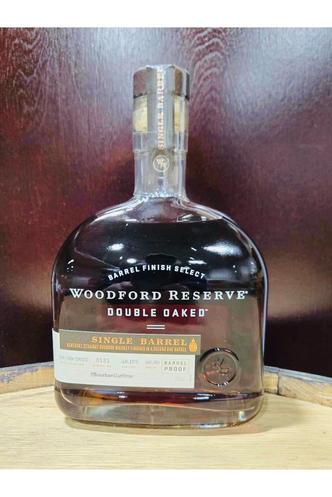 Woodford Reserve Double Oaked Barrel Proof - Bourbon Outfitter