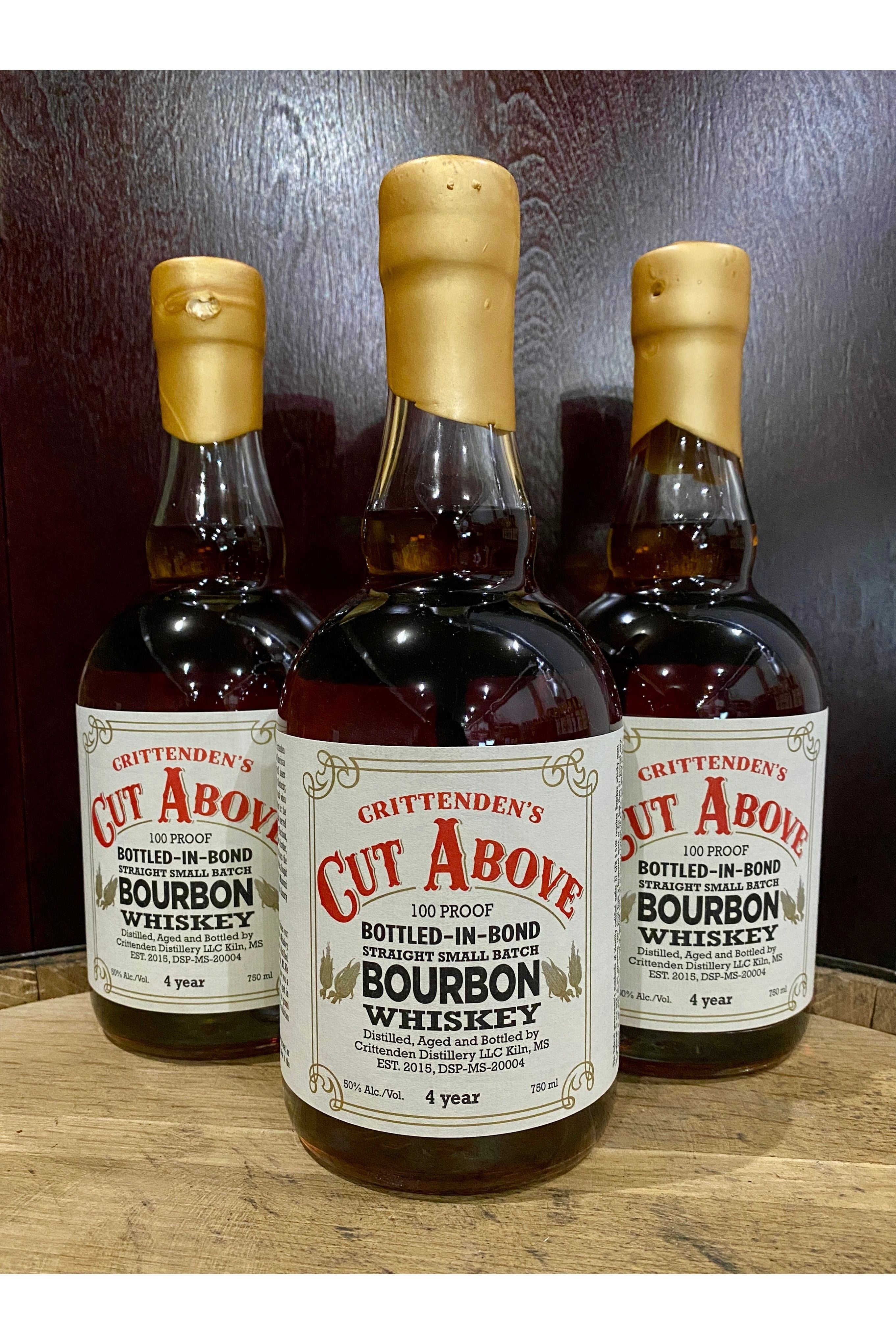 Crittenden's Cut Above Bottled in Bond Bourbon