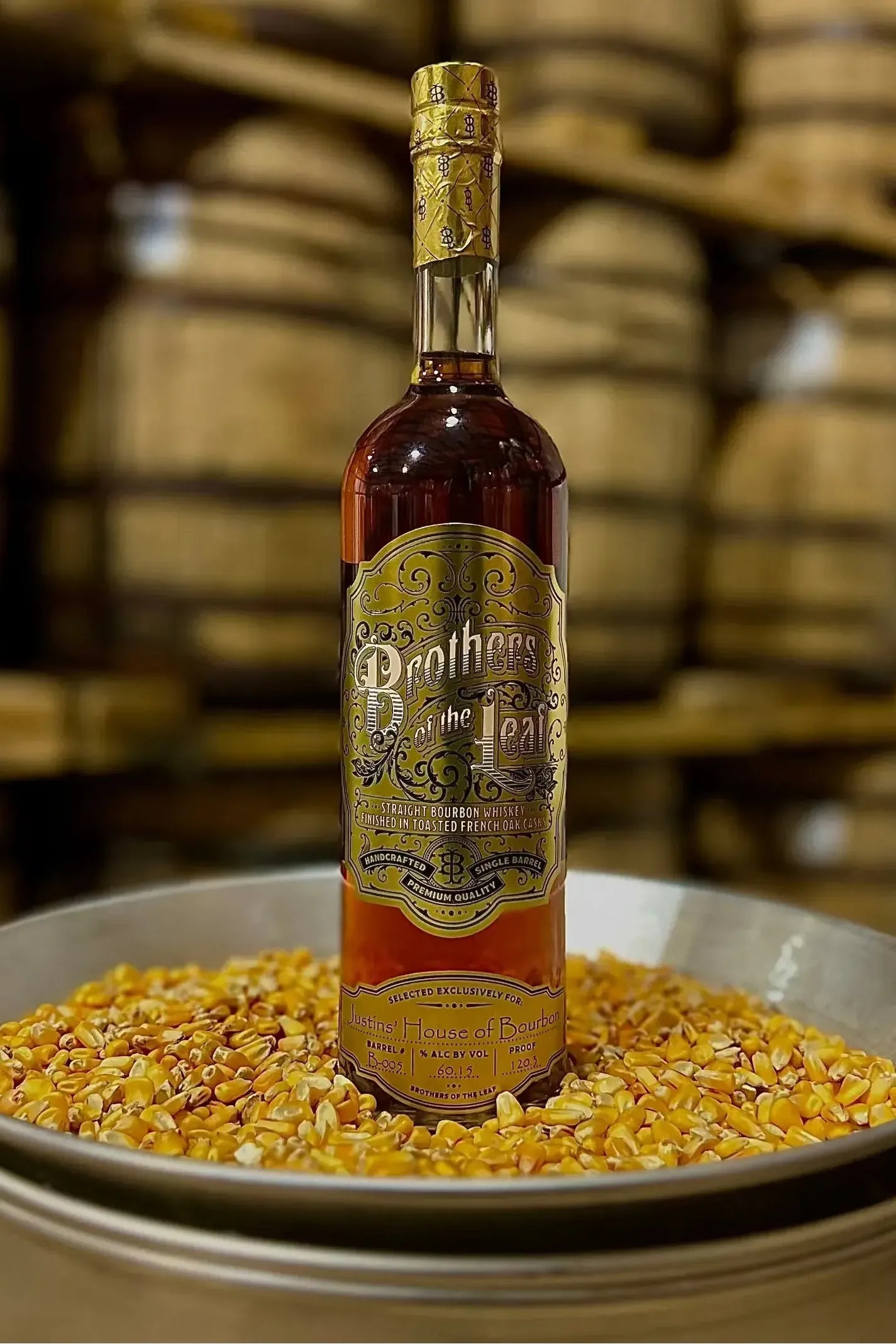 Brothers of the Leaf Toasted Bourbon Single Barrel - JHOB (120.3 Proof)