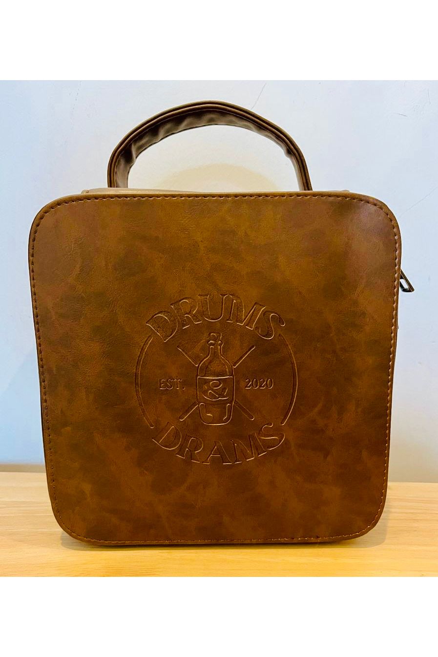 Drums & Drams Glencairn Leather Travel Case