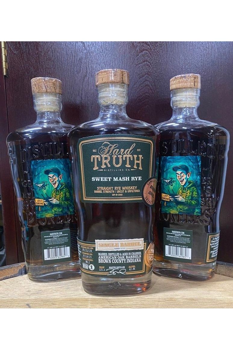 Hard Truth Sweet Mash Rye - Bourbon Junkies (5 Year, 125.6 Proof)