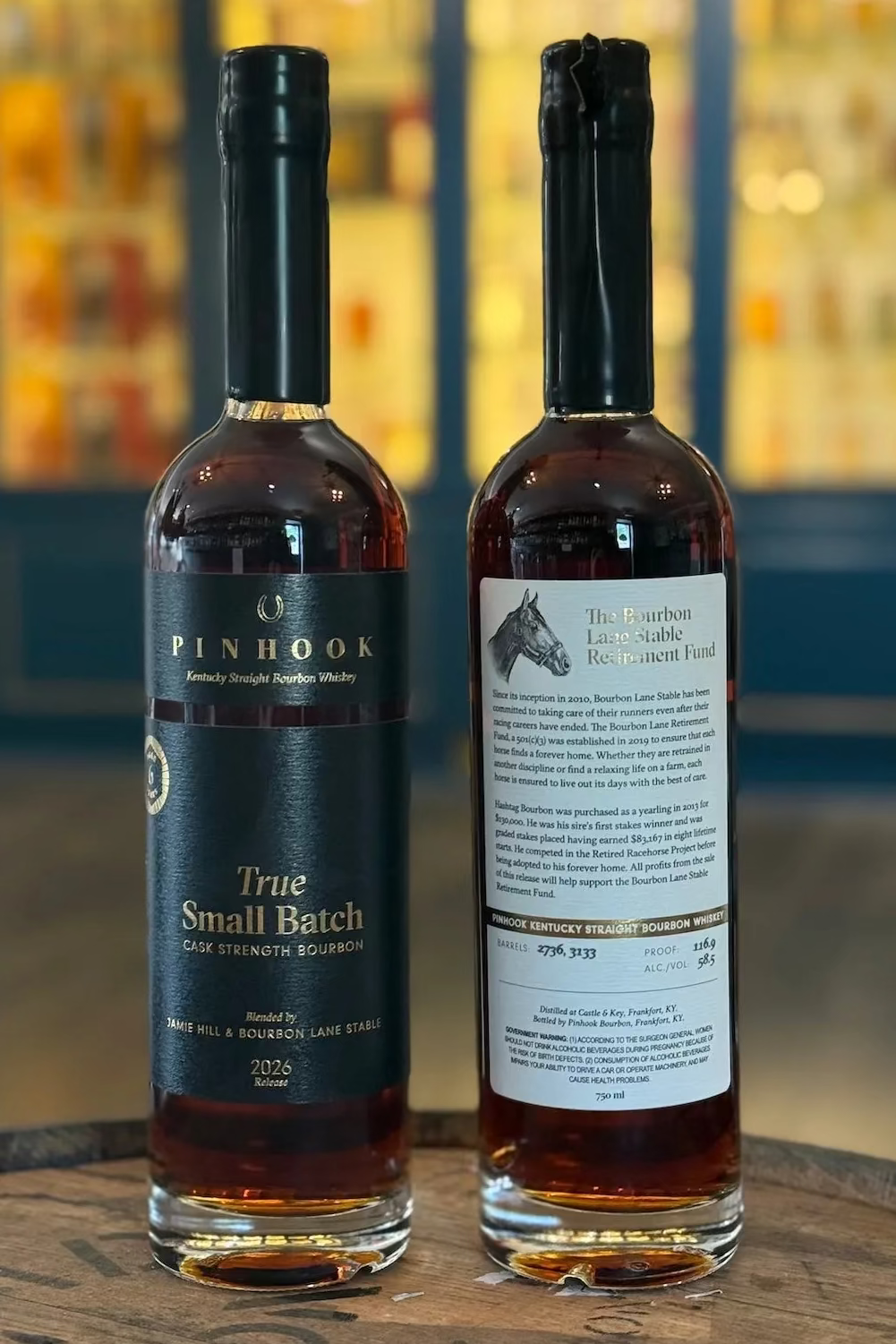 Pinhook Small Batch Bourbon - Bourbon Lane Stables (6 Year, 116.9 Proof)