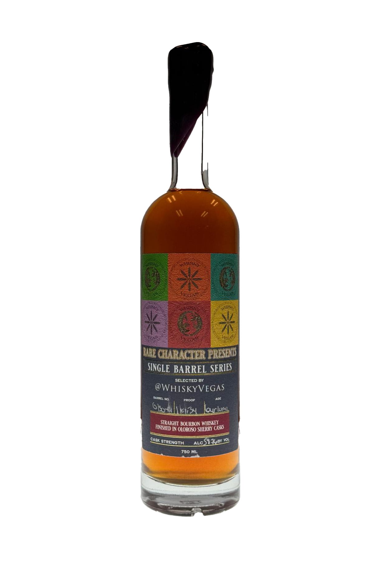 Rare Character @WhiskyVegas "Year of the Tiger" Sherry Finished Bourbon 6.5 Year (119.34 Proof)