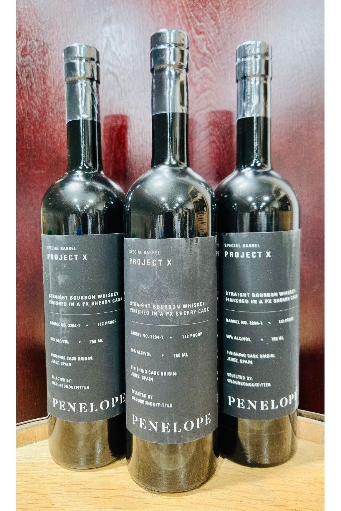 Penelope Project X - PX Sherry Finished @BourbonOutfitter (112 Proof)