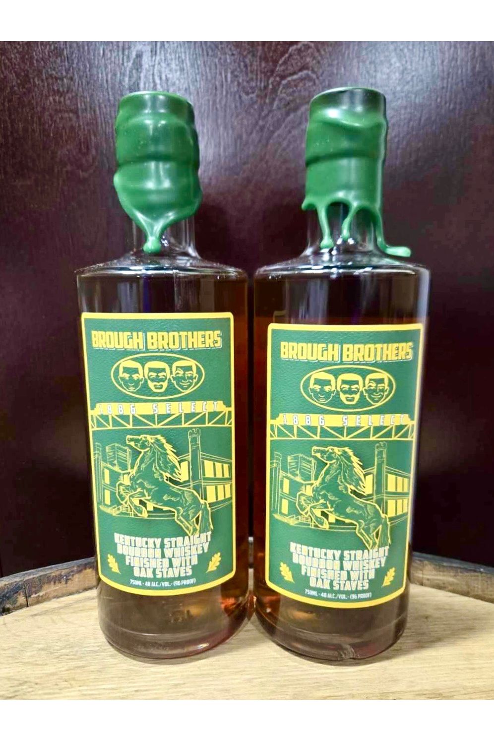 Bottle of Brough Brothers 1886 Select - Oak Staves – whiskey