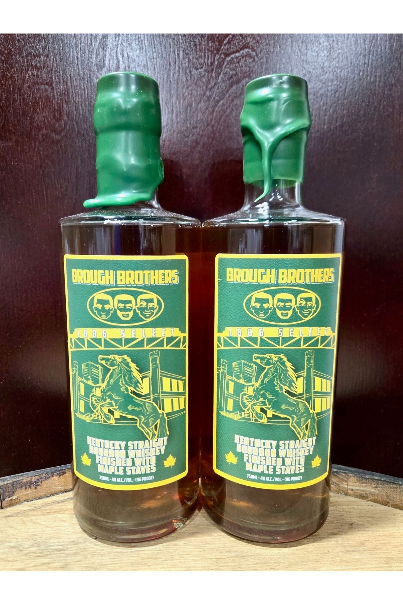 Bottle of Brough Brothers 1886 Select - Maple Finished – whiskey