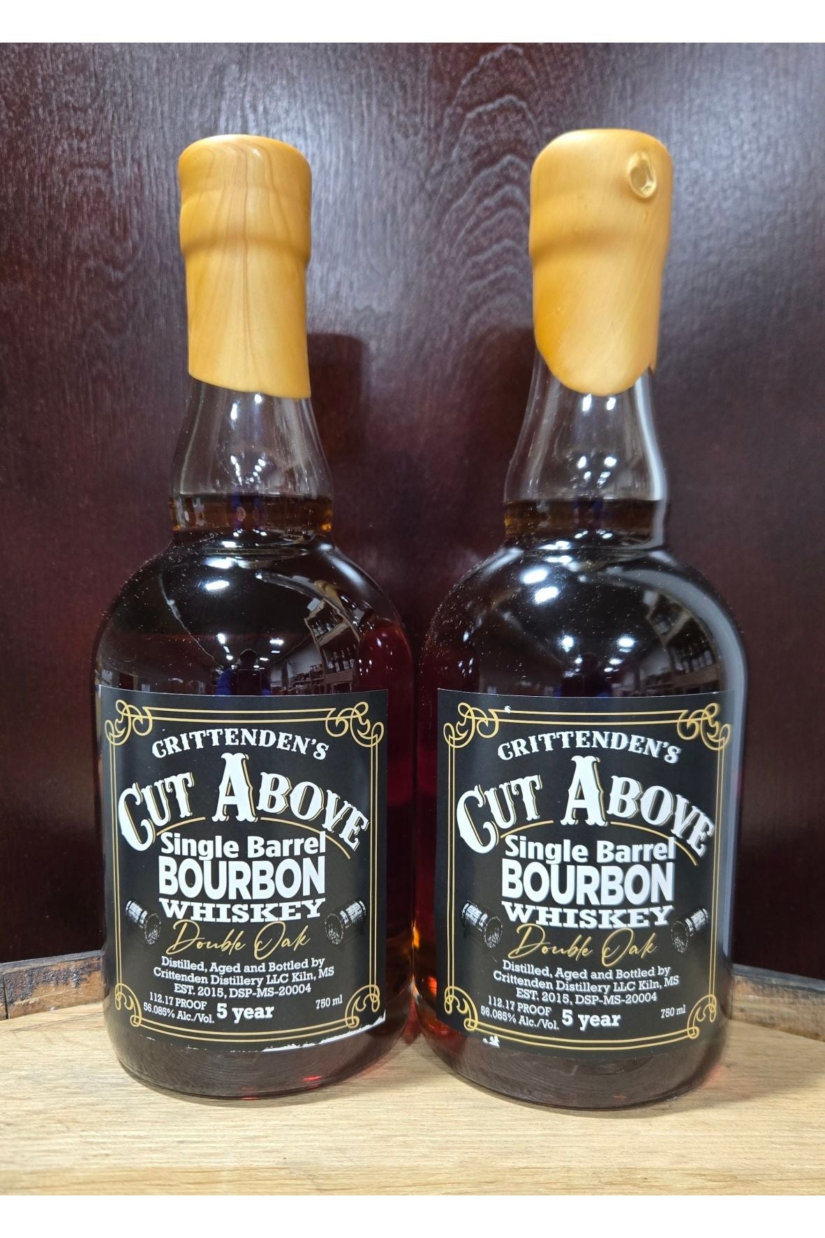 Crittenden's Cut Above Double Oak Bourbon