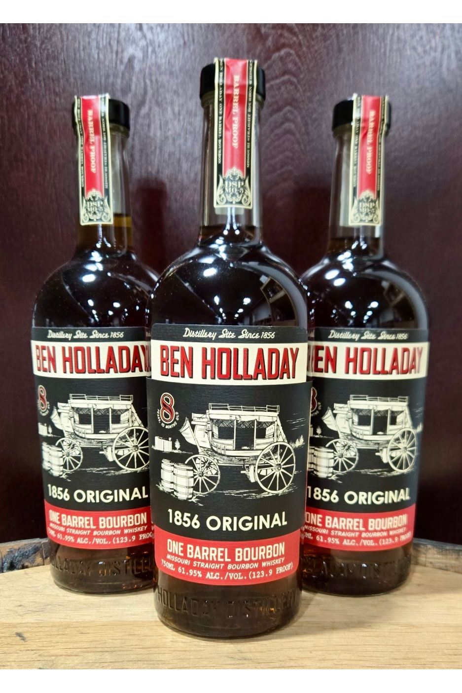 Ben Holladay One Barrel - 8 Year, 10 month (123.9 Proof)