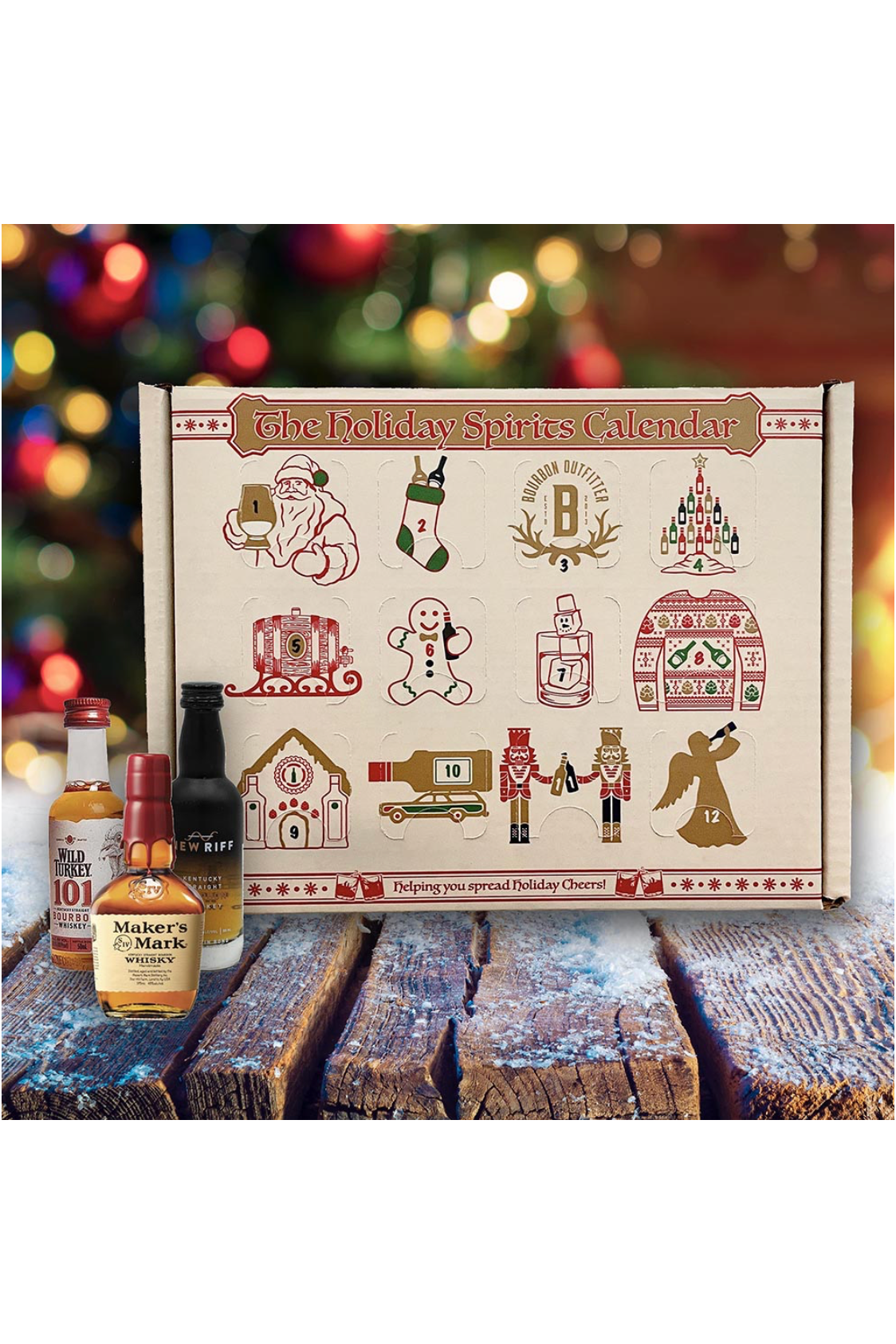 Bourbon Outfitter Holiday Spirits Advent Calendar
