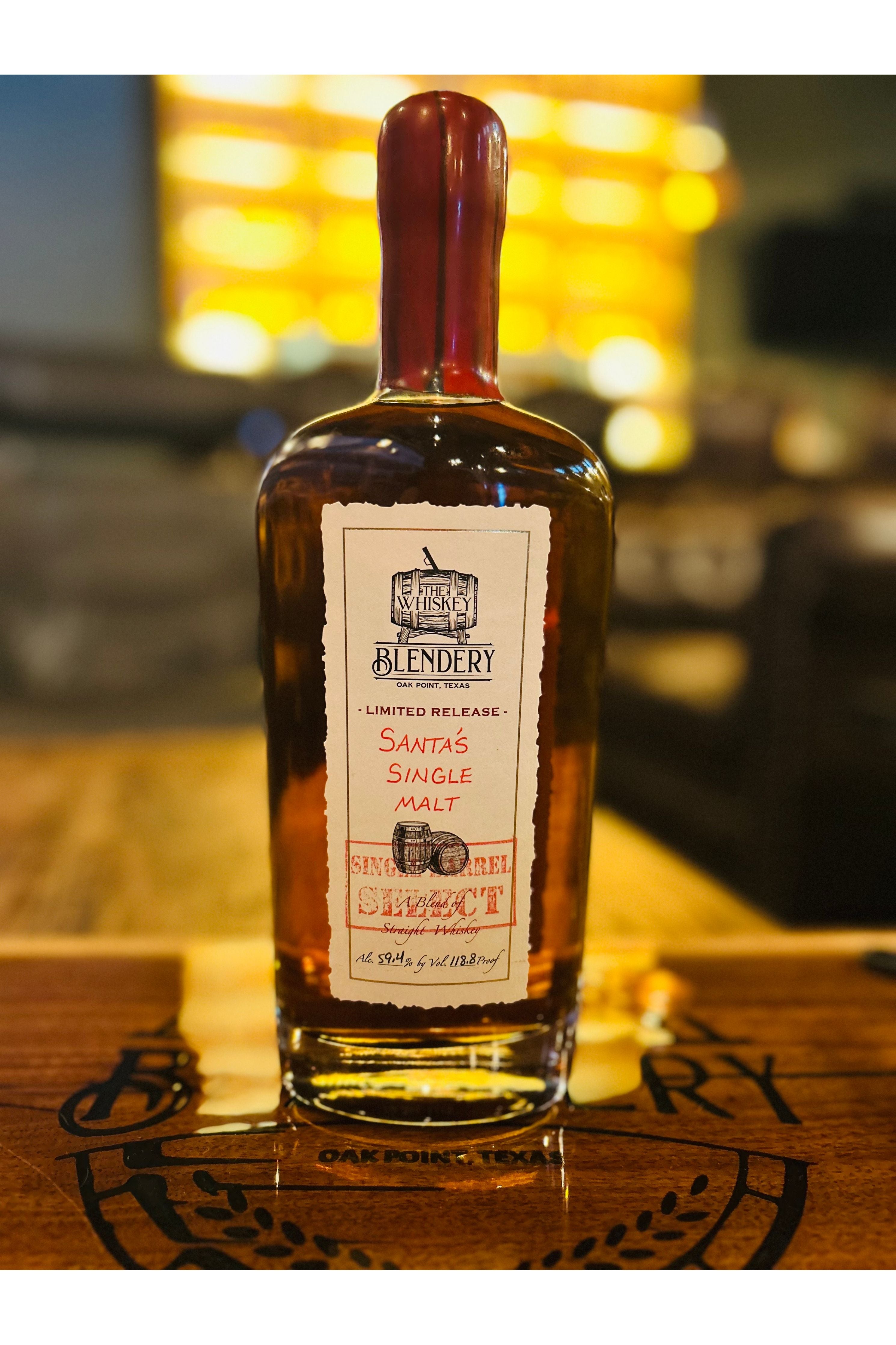 The Whiskey Blendery "Santa's Single Malt"