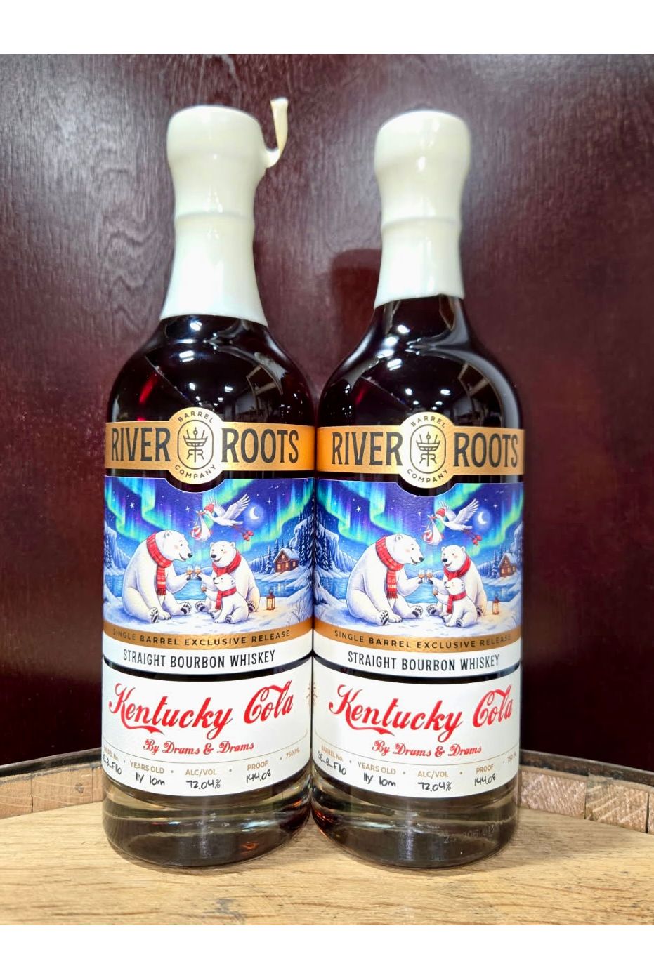 River Roots "Kentucky Cola" - Drums and Drams (11 year, 10 month - 144.08 proof)