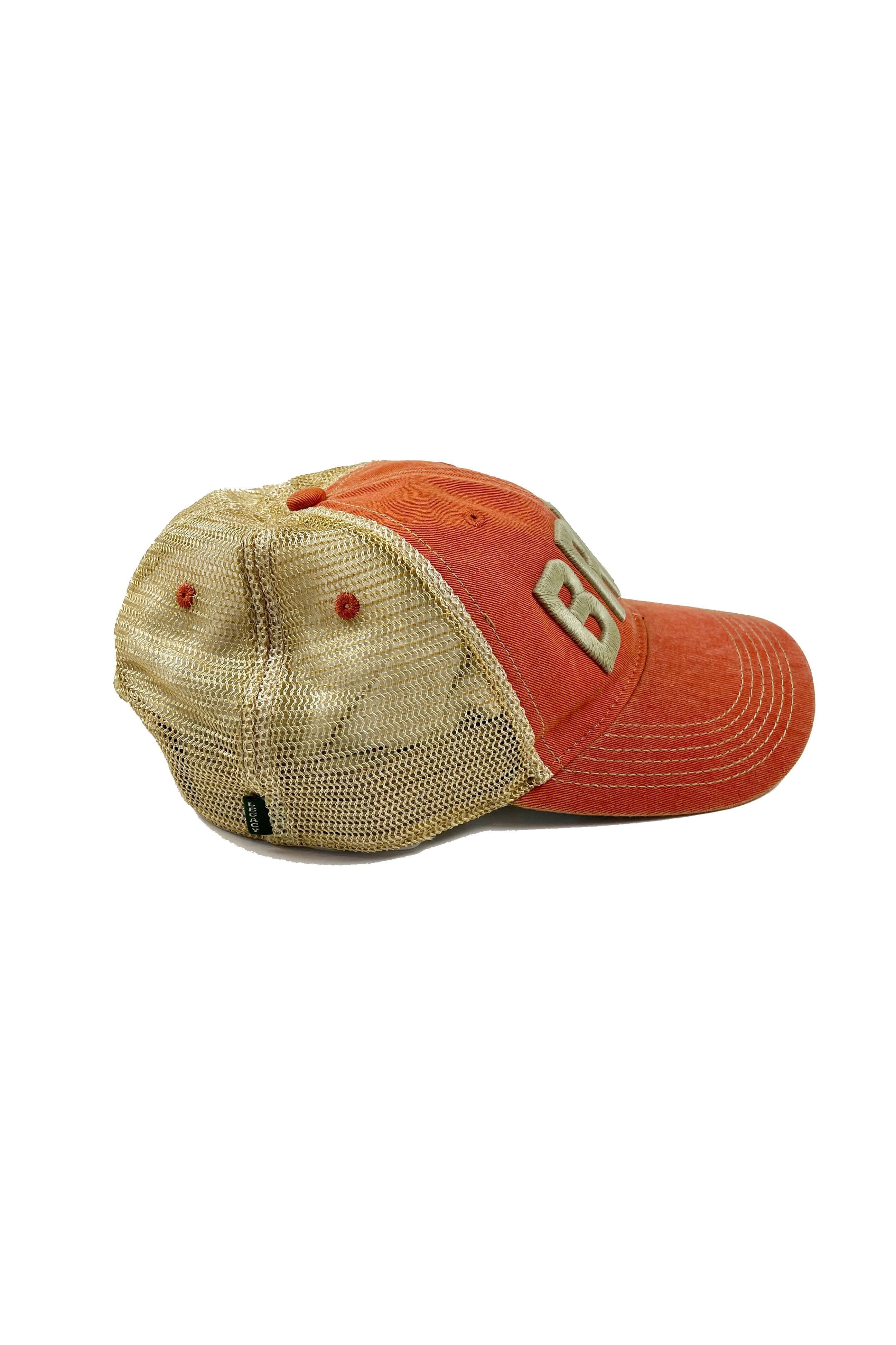 Orange BRBN ("BouRBoN") Trucker Hat