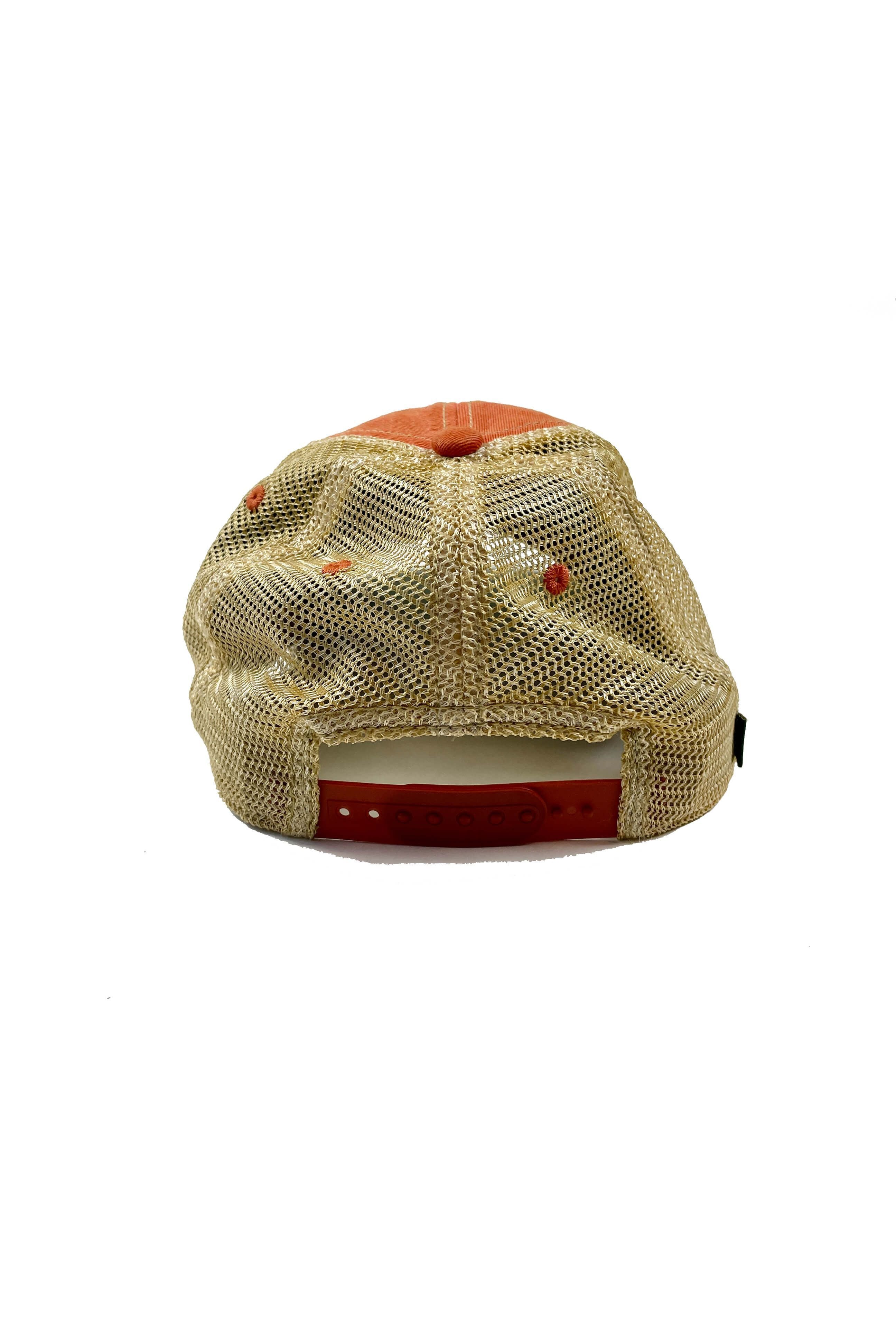 Orange BRBN ("BouRBoN") Trucker Hat