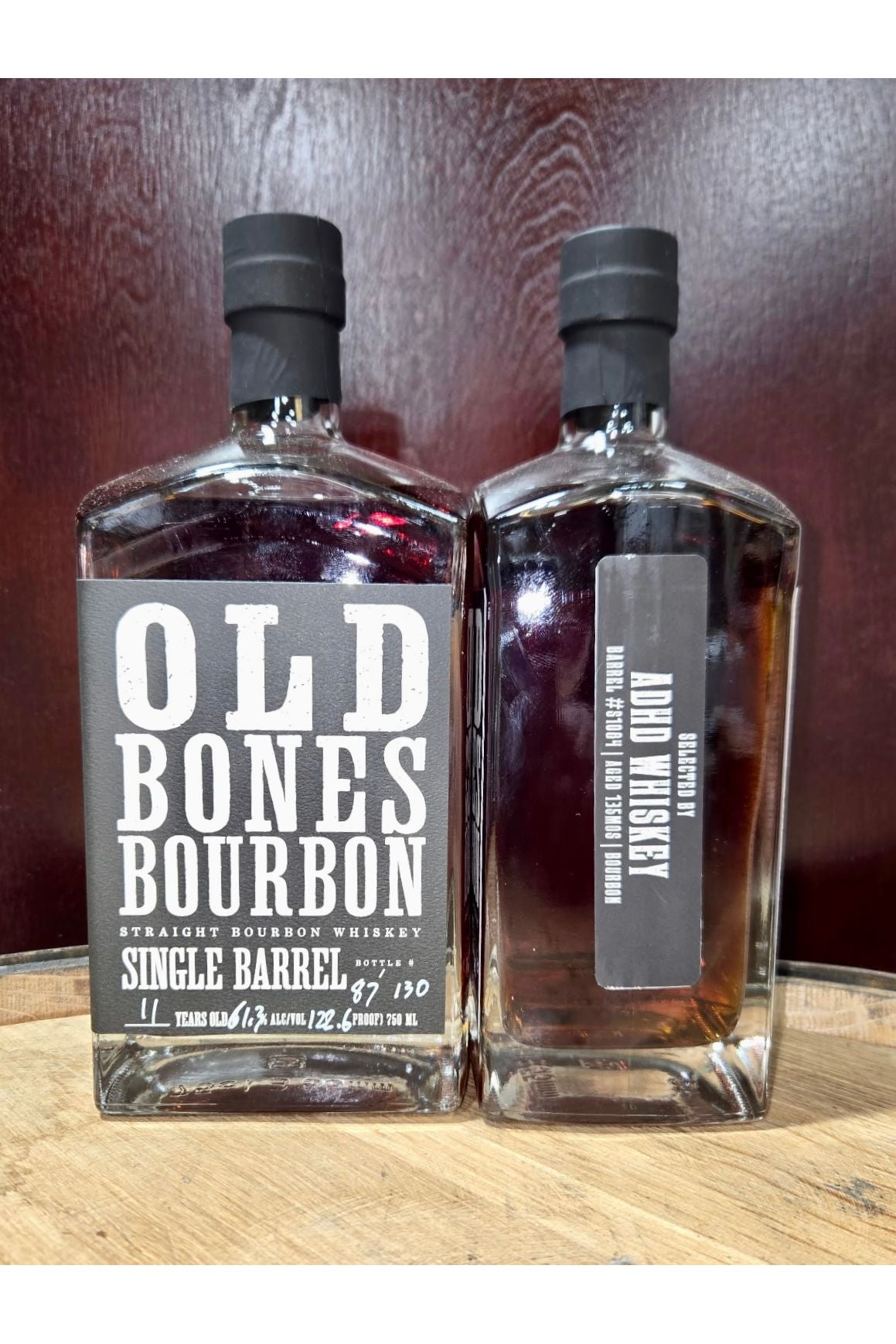 Backbone Old Bones Bourbon - ADHD Whiskey (11 Year, 122.6 Proof)