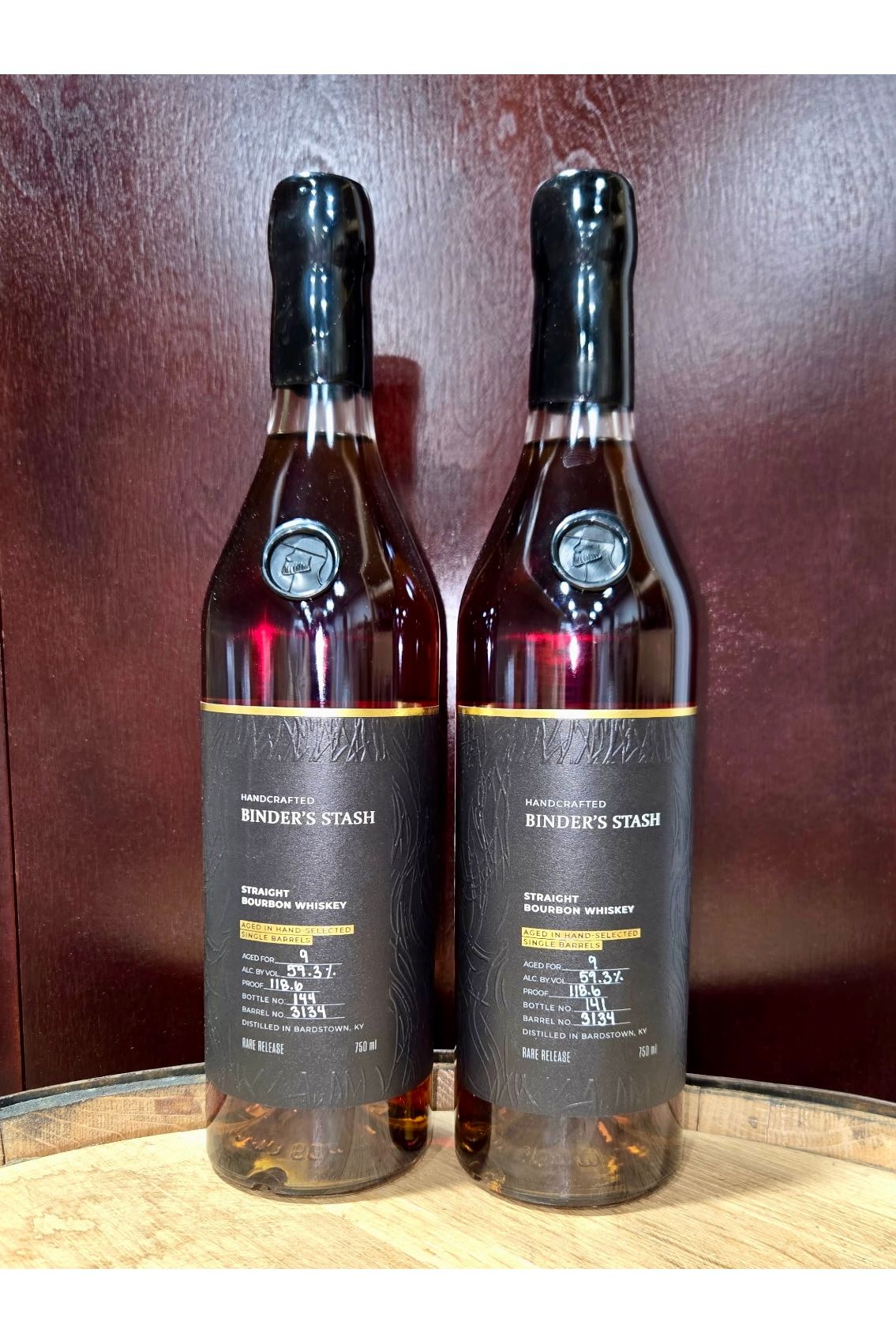 Binder's Stash 9 Year Single Barrel Bourbon (118.6 Proof)