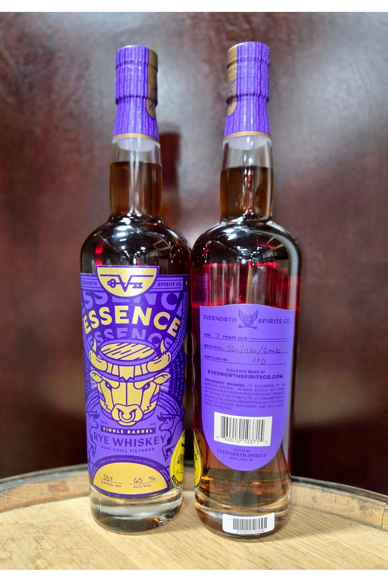 EverNorth Essence Rye #S57 - ADHD Whiskey (7 Year, 130 Proof)