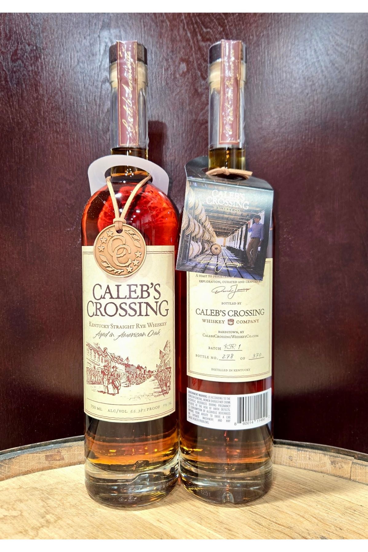 Caleb's Crossing 1776-2026 Kentucky Straight Rye Whiskey