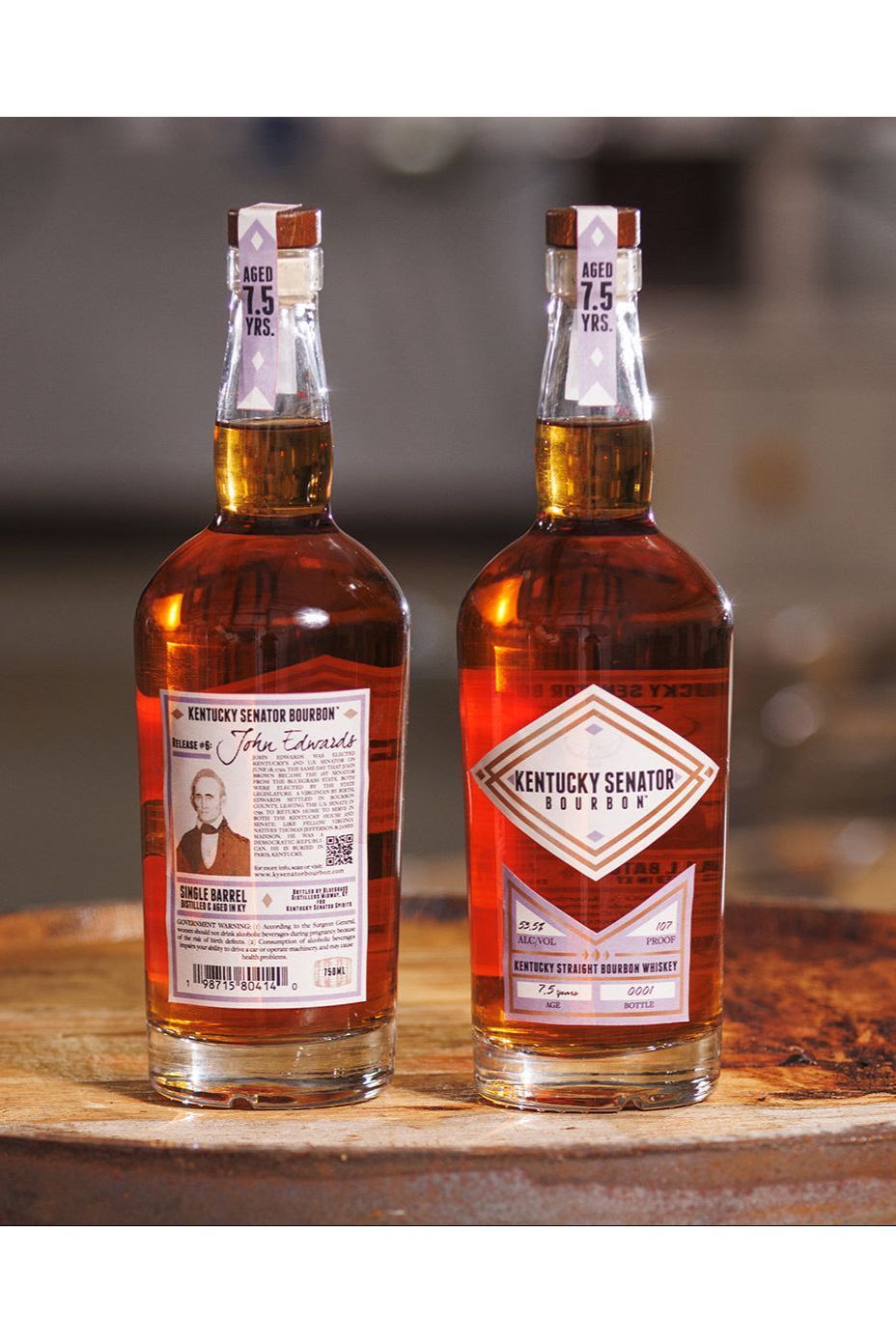 Kentucky Senator Bourbon Batch #6 - John Edwards (7.5 year)