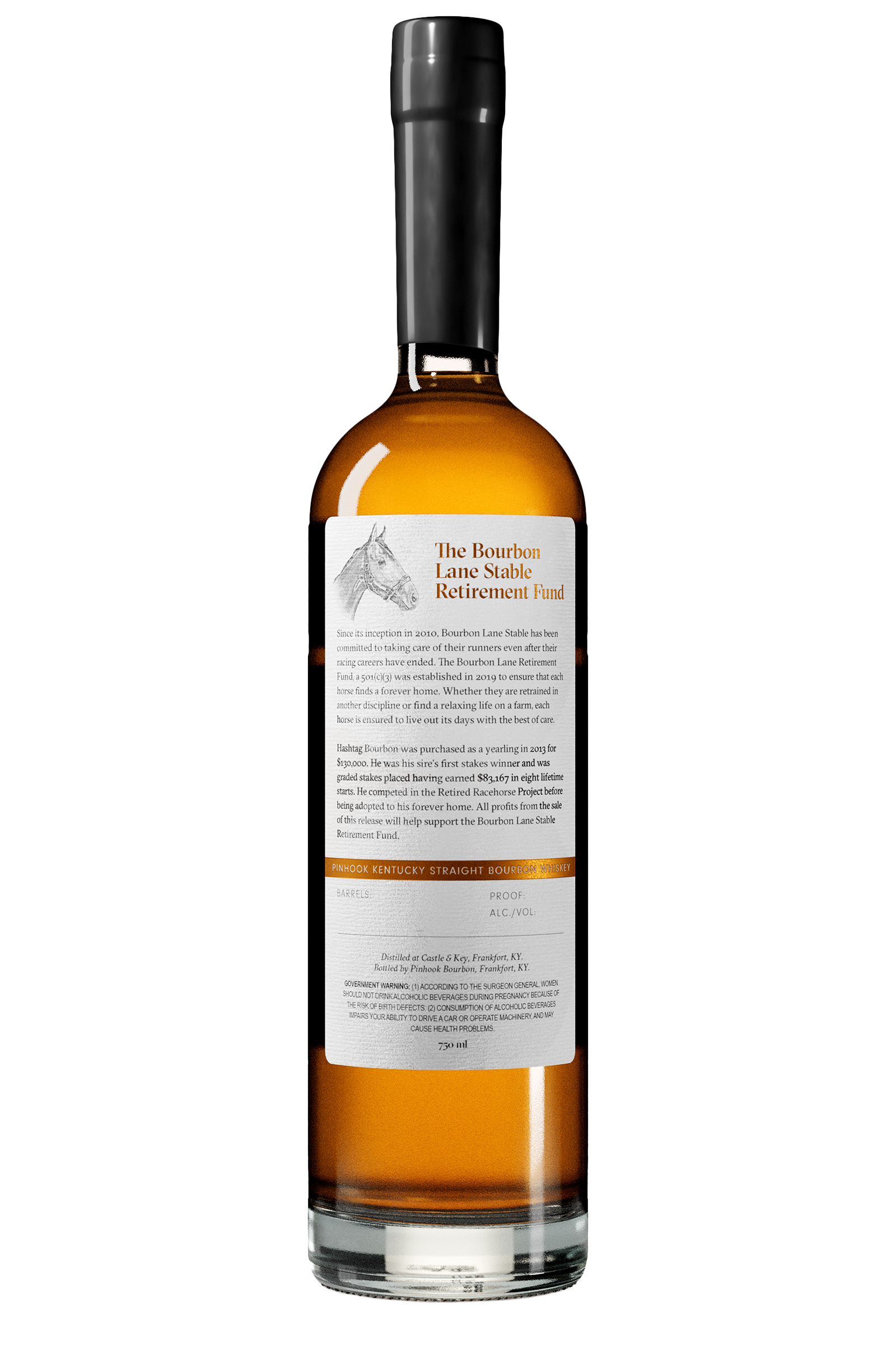 Pinhook True Small Batch Bourbon - Bourbon Lane Stables (6 Year, 116.9 Proof)