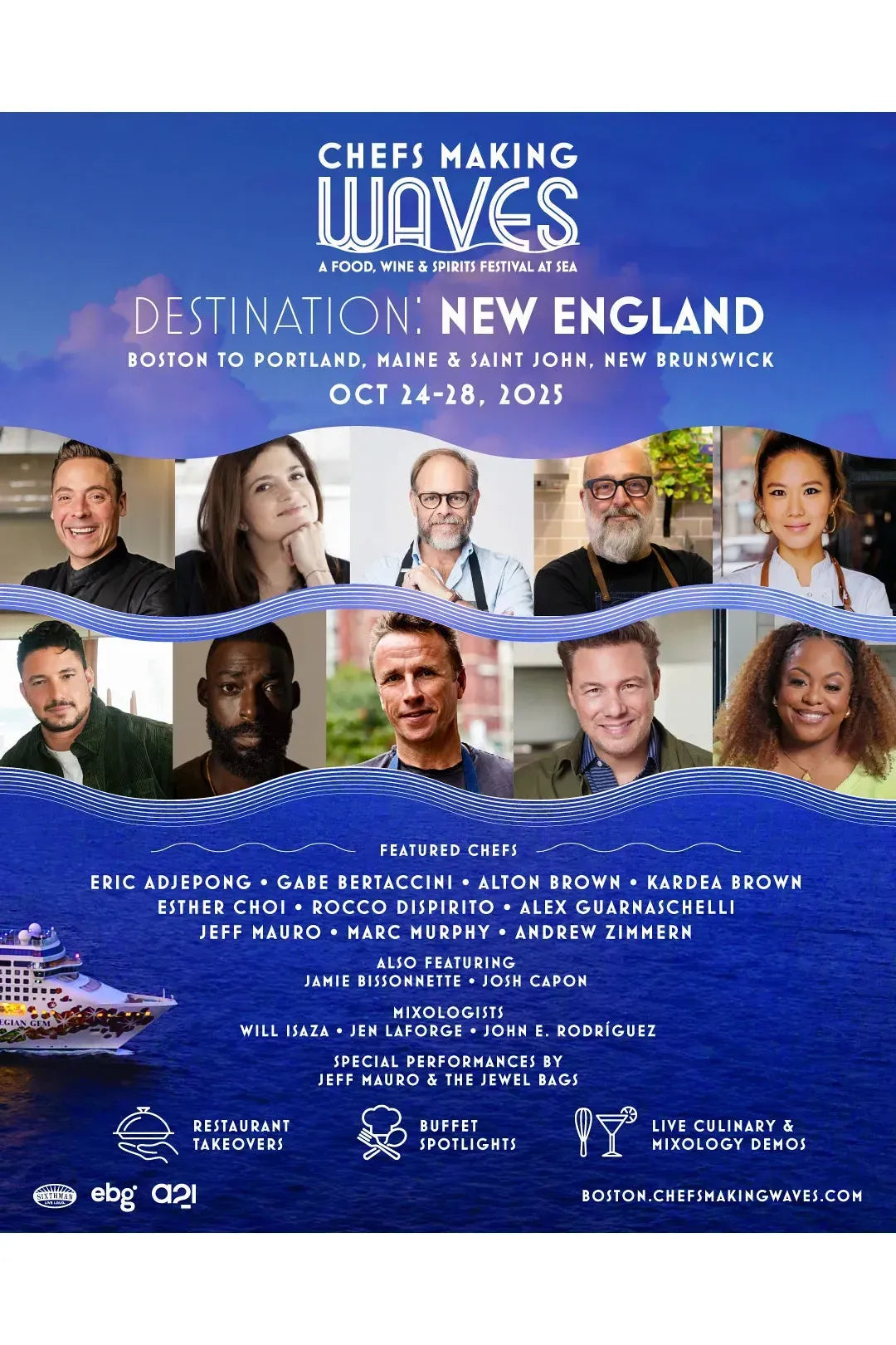 Chef's Making Waves Limited Edition Small Batch Boston Edition *Pre-Order"