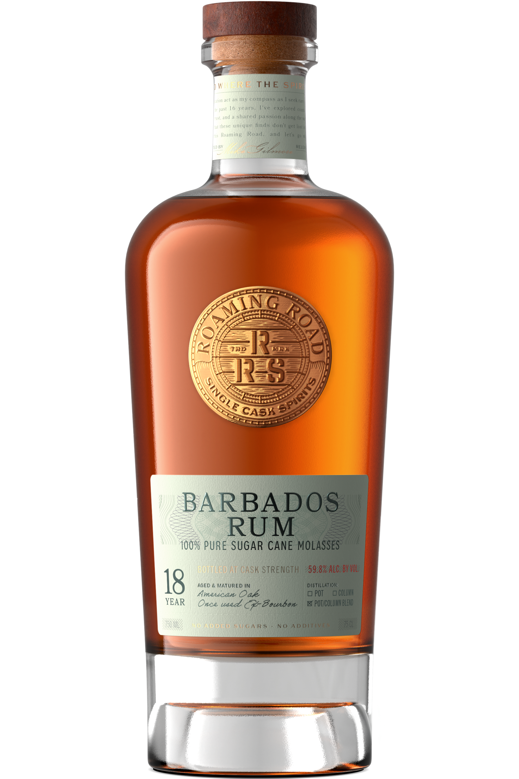 Roaming Road 18 Year Barbados Rum