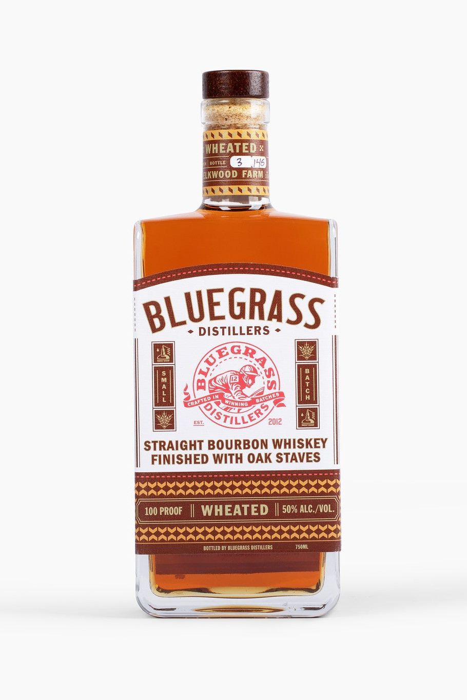 Bluegrass Distillers Wheated Bourbon Finished With Oak Staves