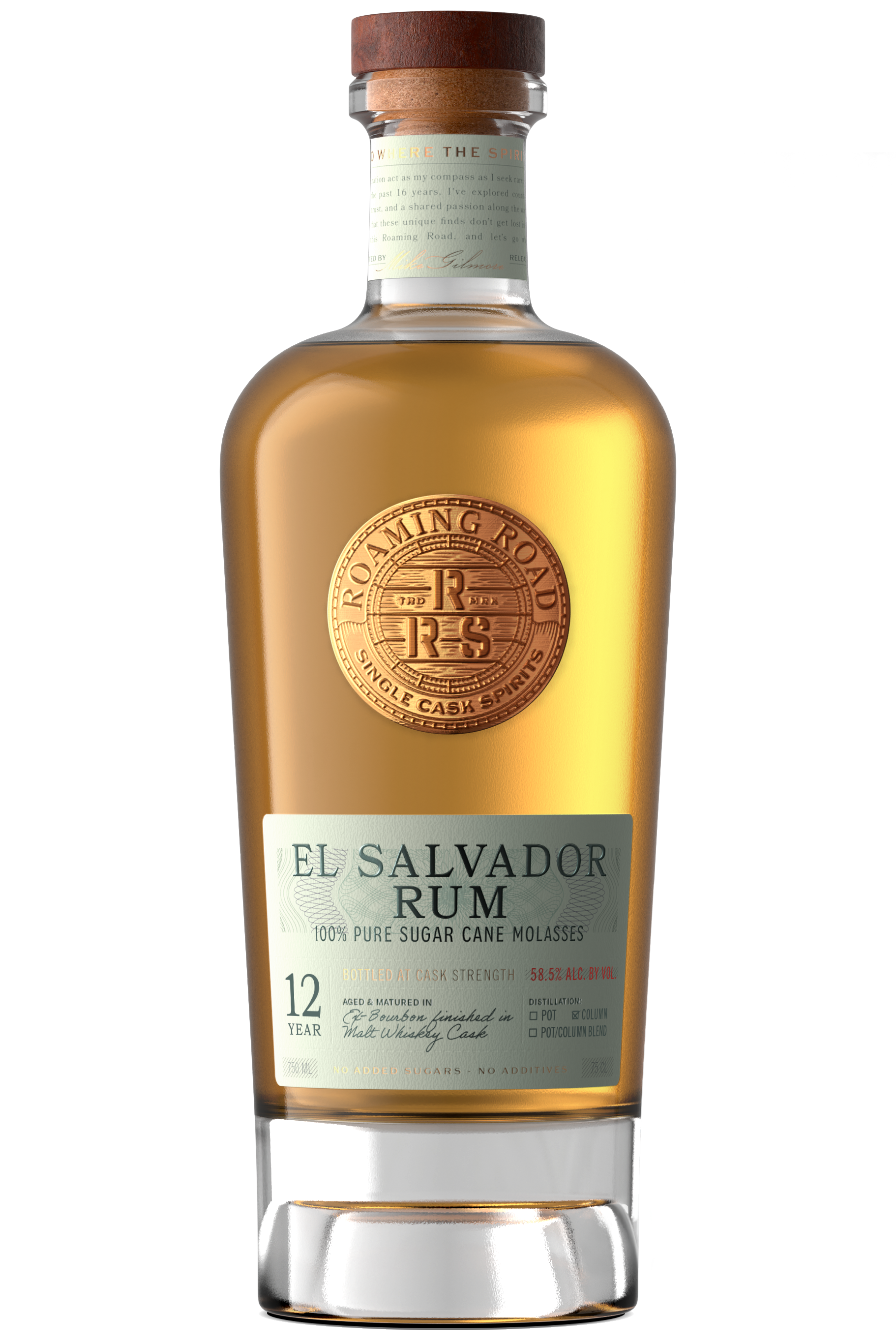 Roaming Road 12 Year El Salvador Rum