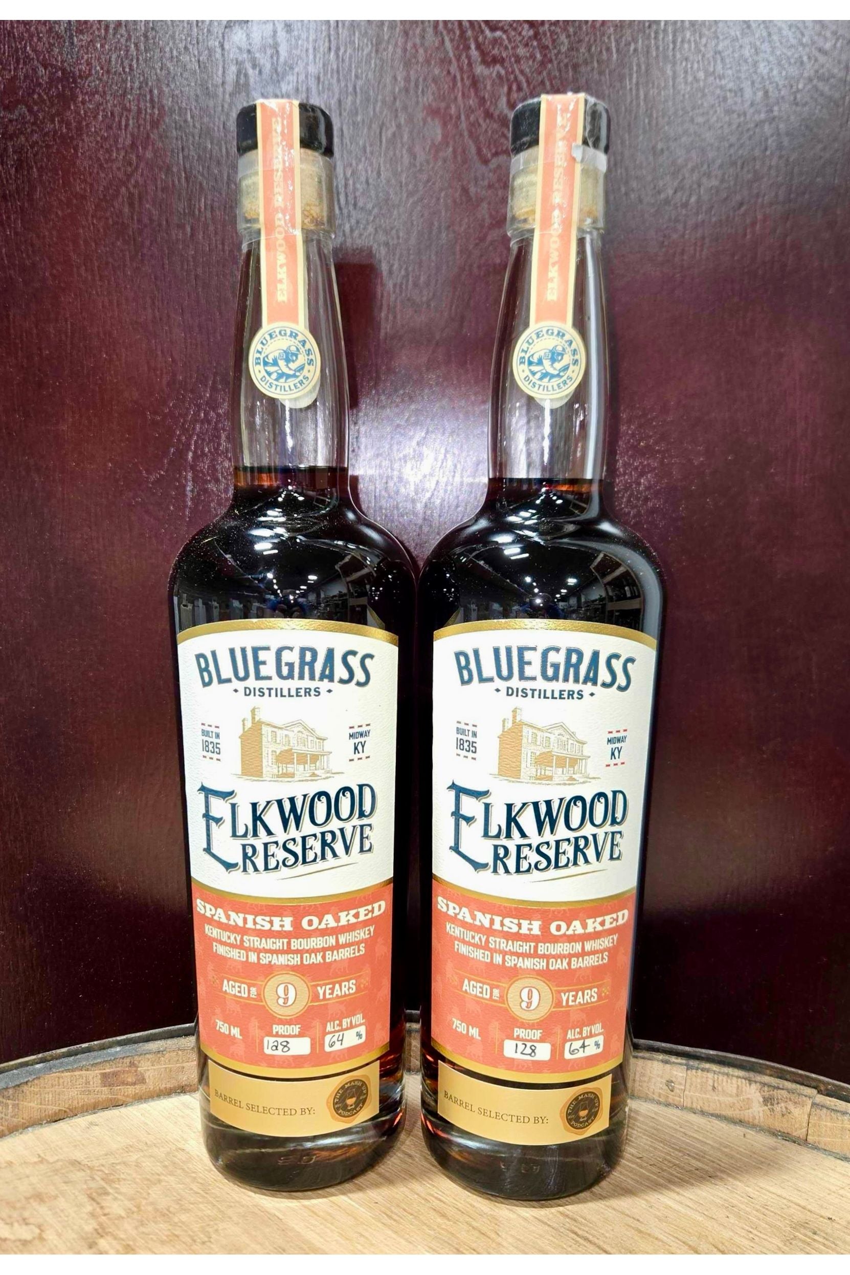 Elkwood Reserve 9 Year Spanish Oak Finish - The Mash Up (128 Proof)