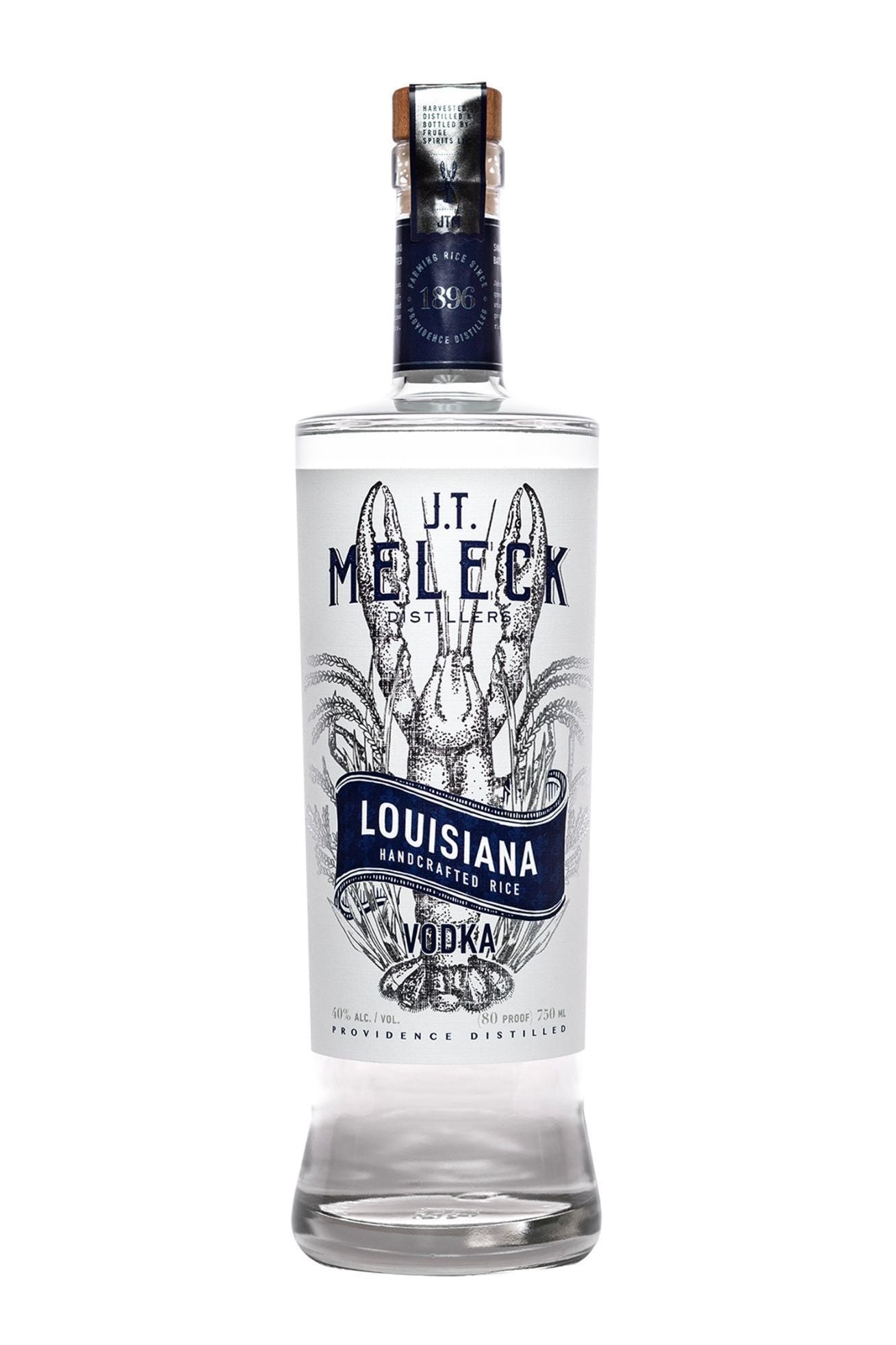 JT Meleck Louisiana Rice Vodka