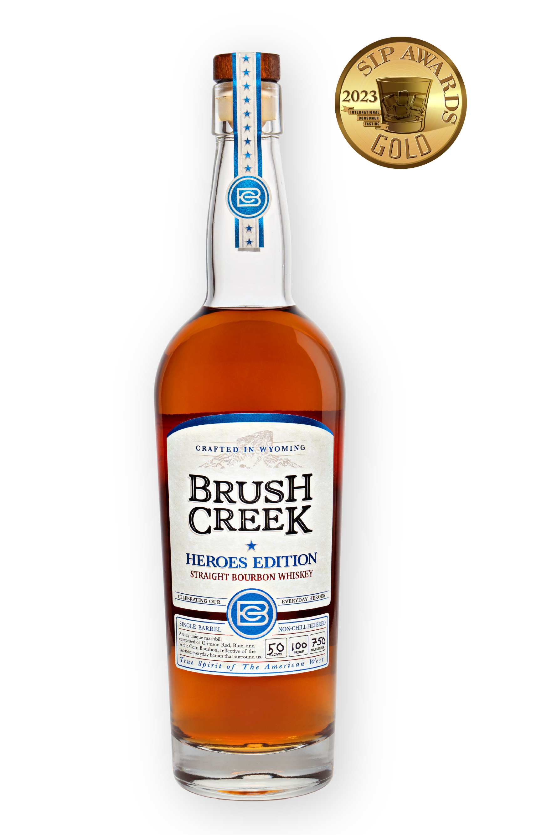 Brush Creek "Heroes Edition" Straight Bourbon - 2024