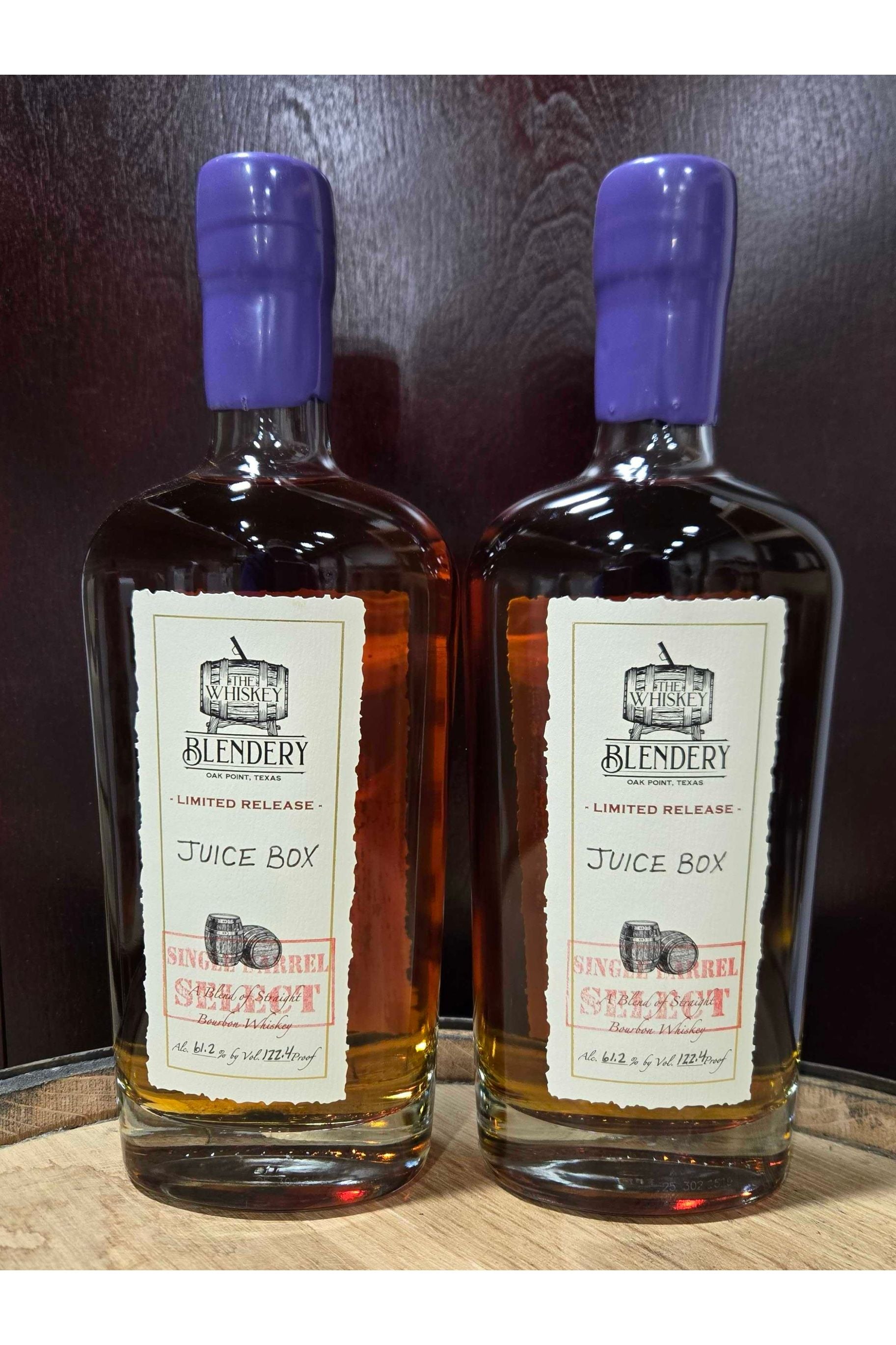The Whiskey Blendery Juice Box