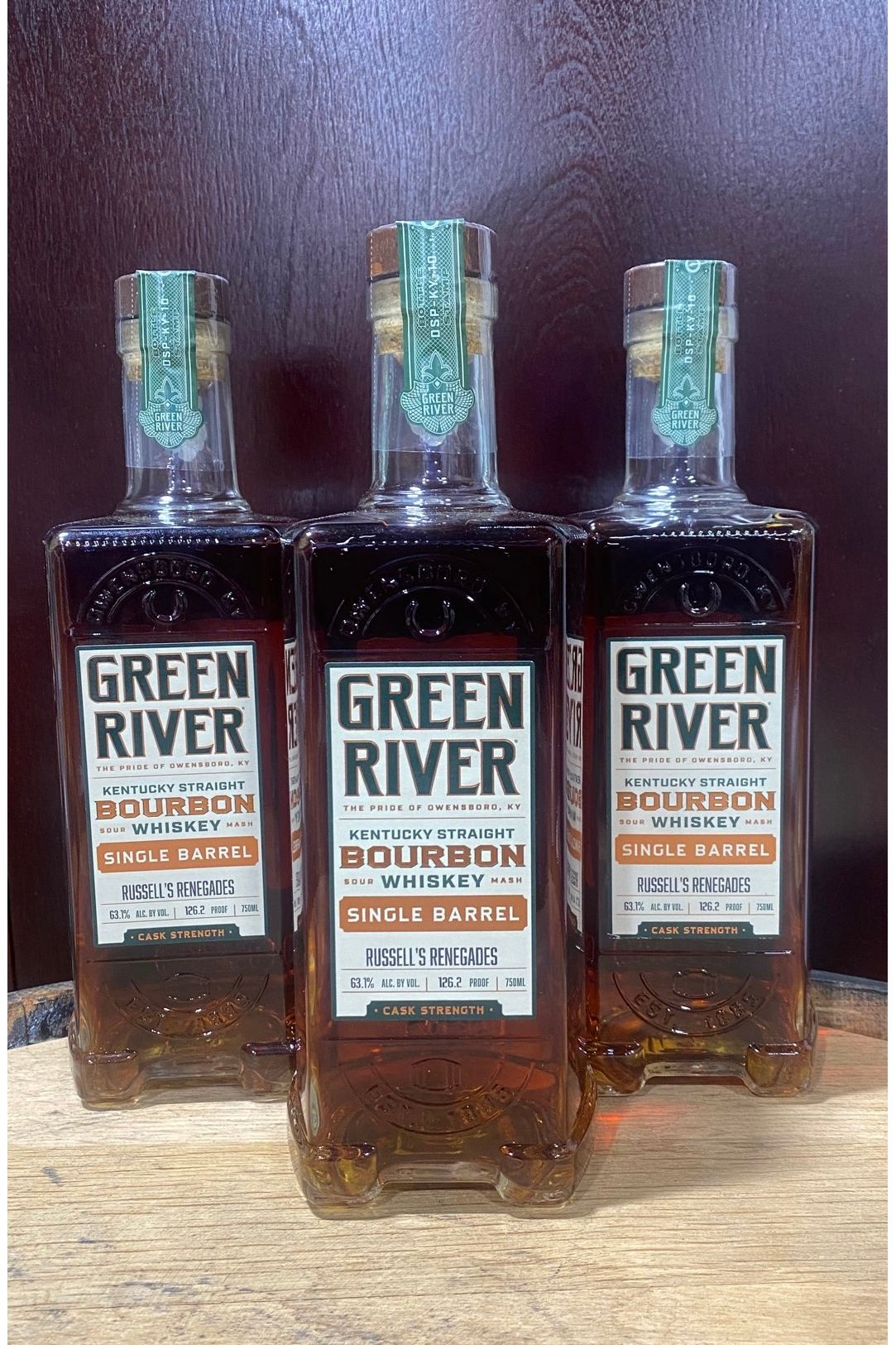Green River Single Barrel Bourbon - RB101 "Russell's Renegades" (126.2 Proof)