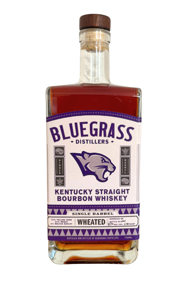 Bluegrass Distillers Wheated Bourbon Single Barrel - Kentucky Wesleyan (PREORDER)