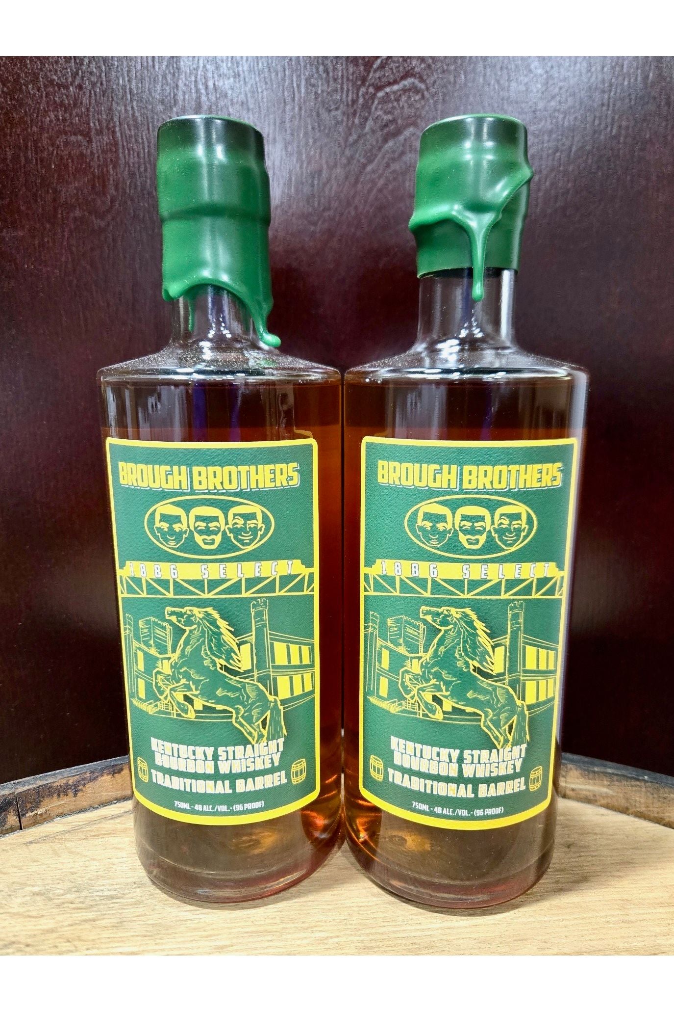 Bottle of Brough Brothers 1886 Select - Kentucky Straight Bourbon – bourbon