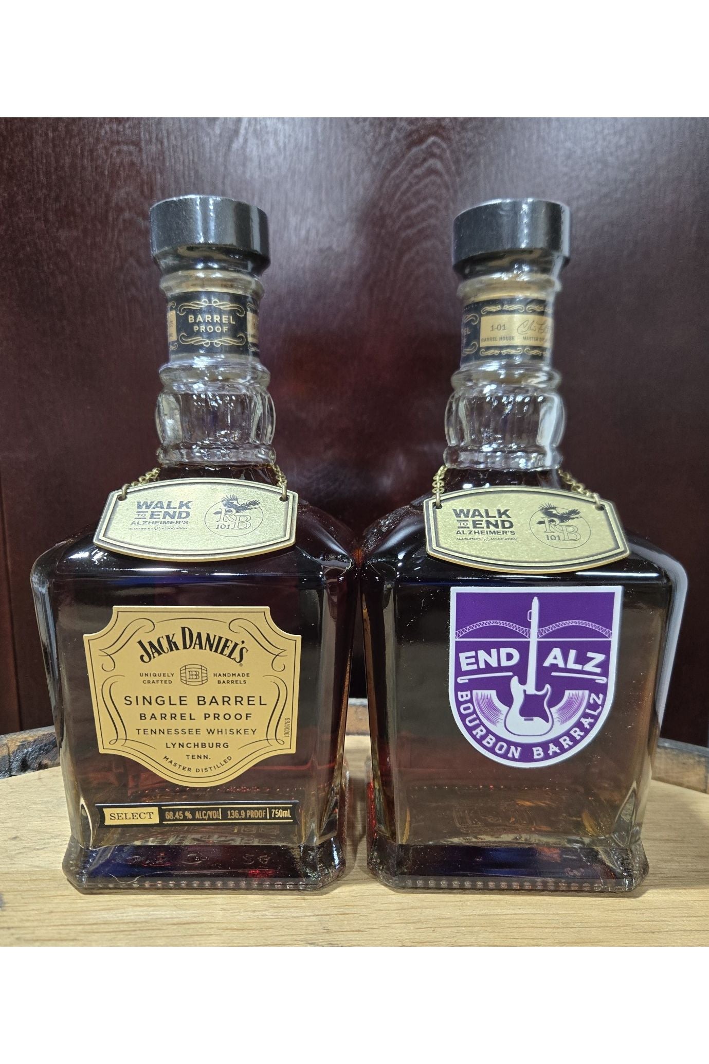 Jack Daniels Barrel Strength 136.9 Proof - Rare Bird 101 & Bourbon BarrALZ (7th floor, Tanyard Hill)