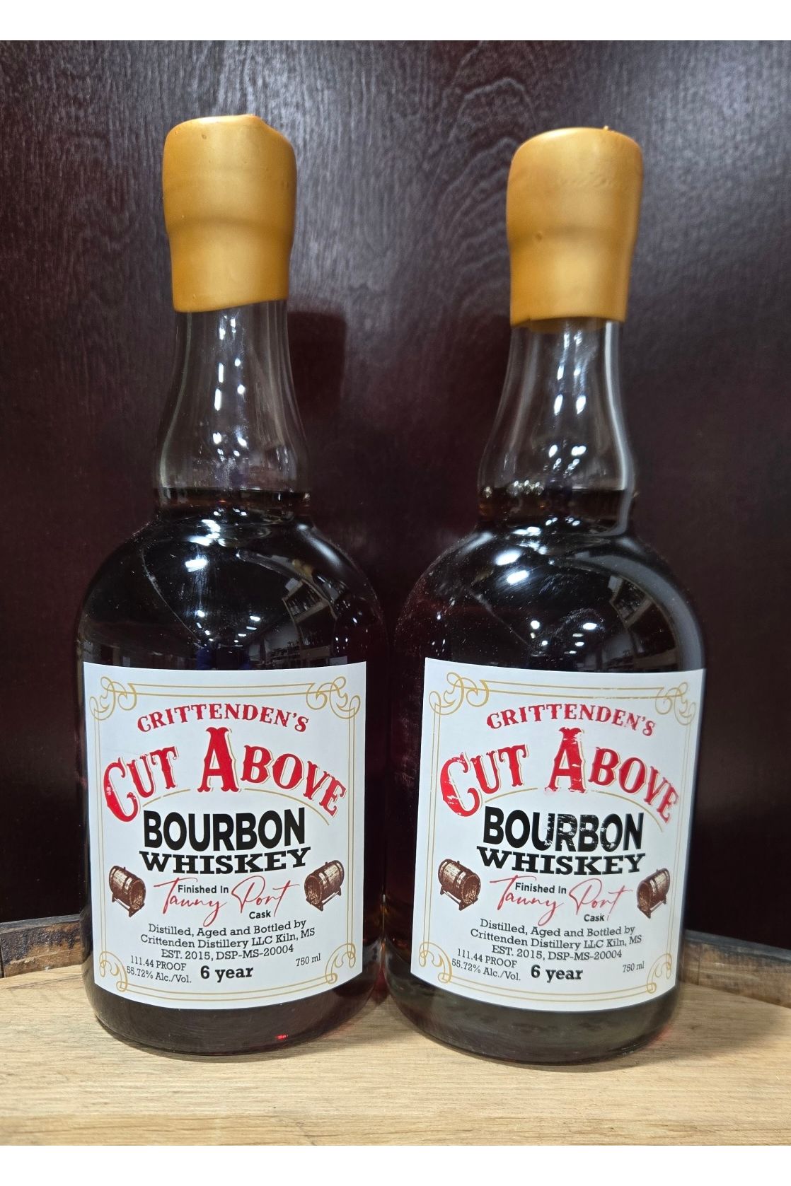 Crittenden's Cut Above Tawny Port Finish