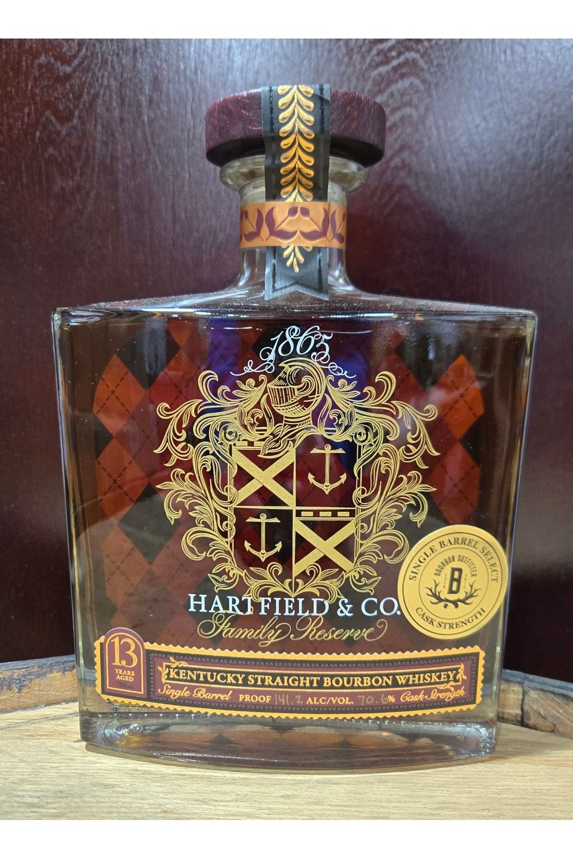 Hartfield Family Reserve 13 Year Single Barrel - Bourbon Outfitter (141.2 Proof)