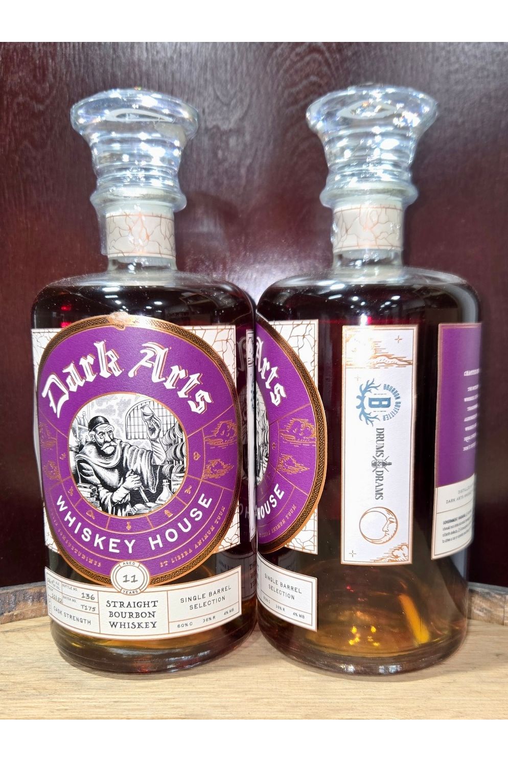 Dark Arts 11 Year Bourbon - Bourbon Outfitter X Drums & Drams (113.82 Proof)