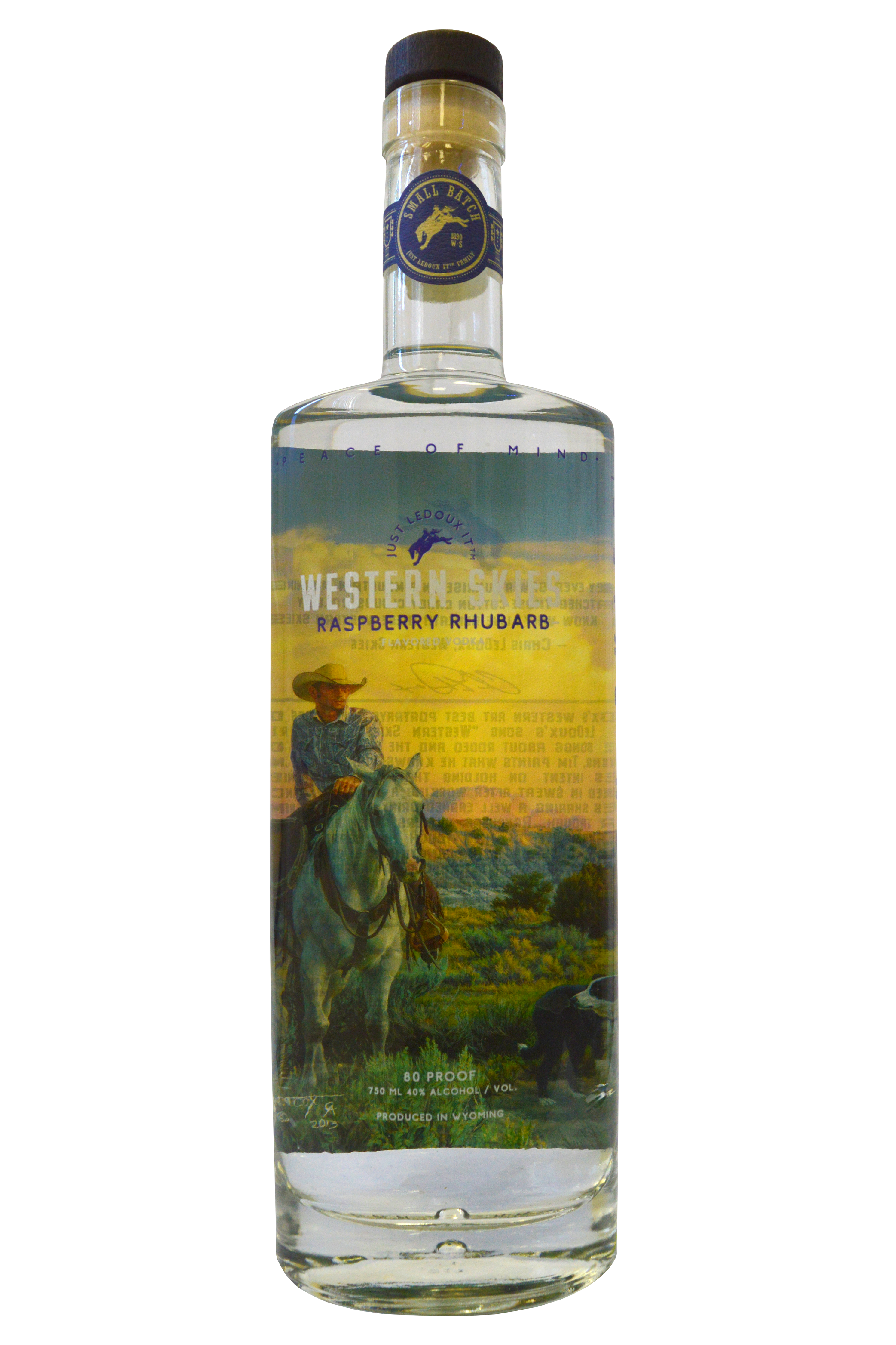 Western Skies Raspberry Rhubarb Vodka