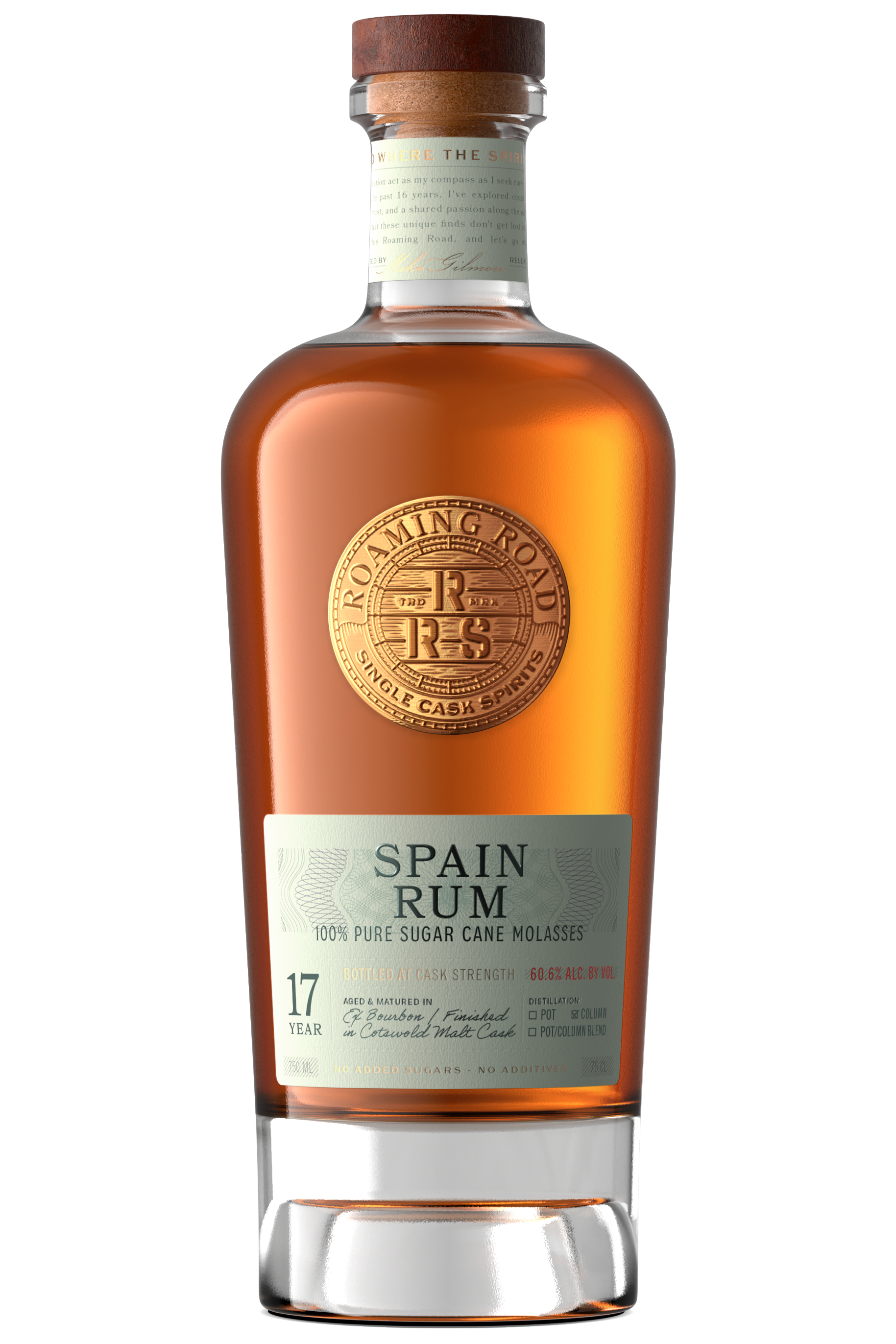 Roaming Road 17 Year Spanish Rum