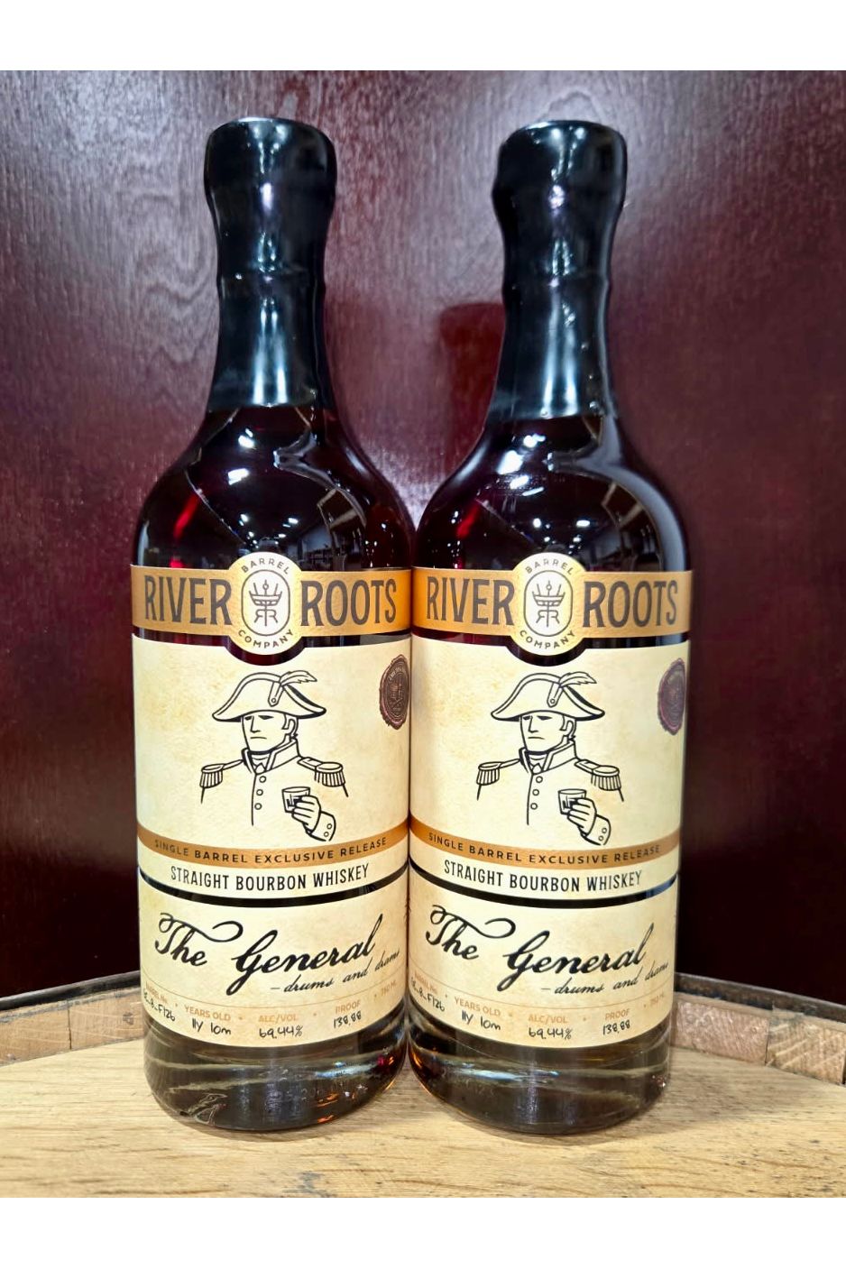 River Roots "The General" - Drums and Drams (11 year, 10 month - 138.8 proof)