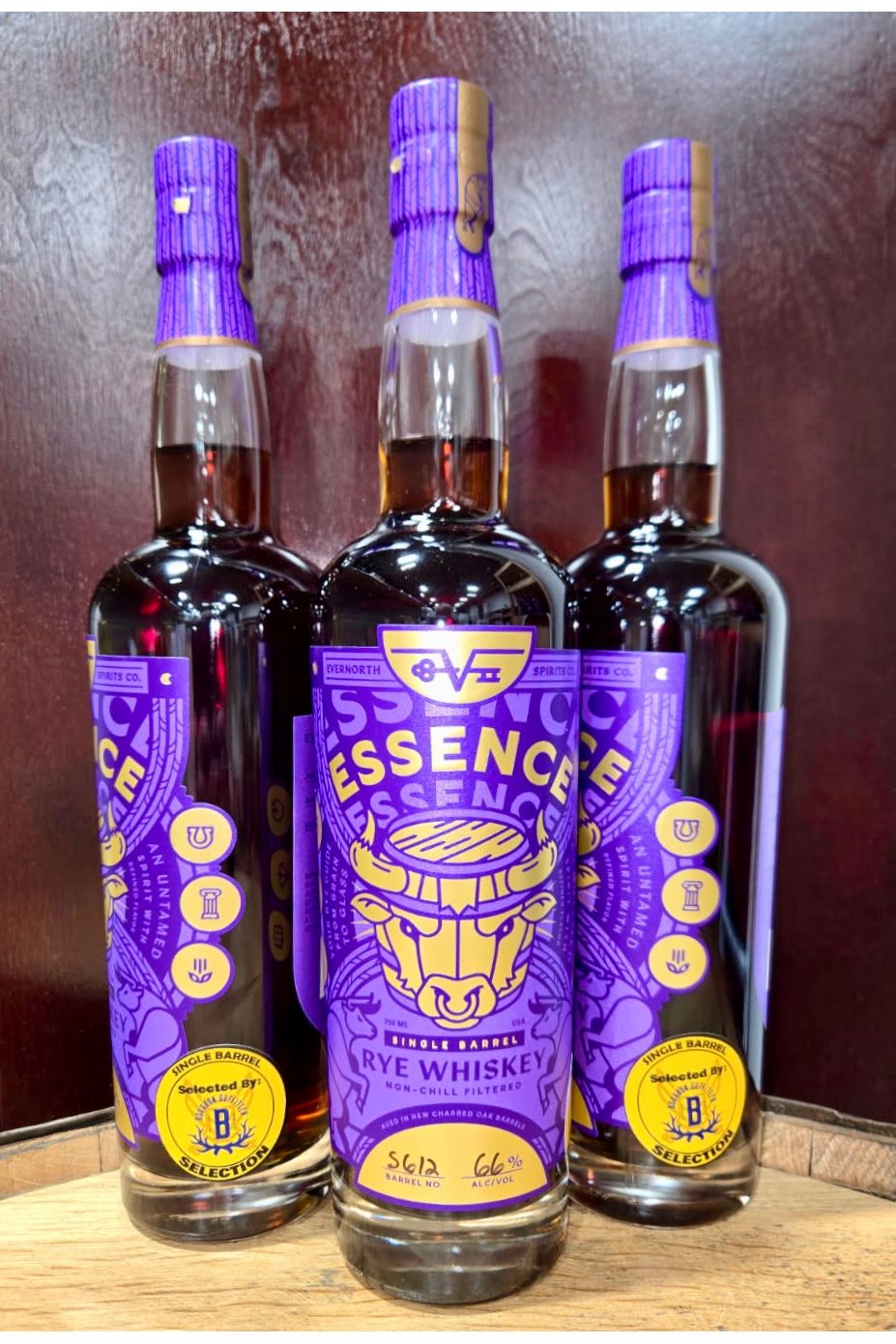 EverNorth Single Barrel Rye #S612 - Bourbon Outfitter (7 year, 132 Proof)