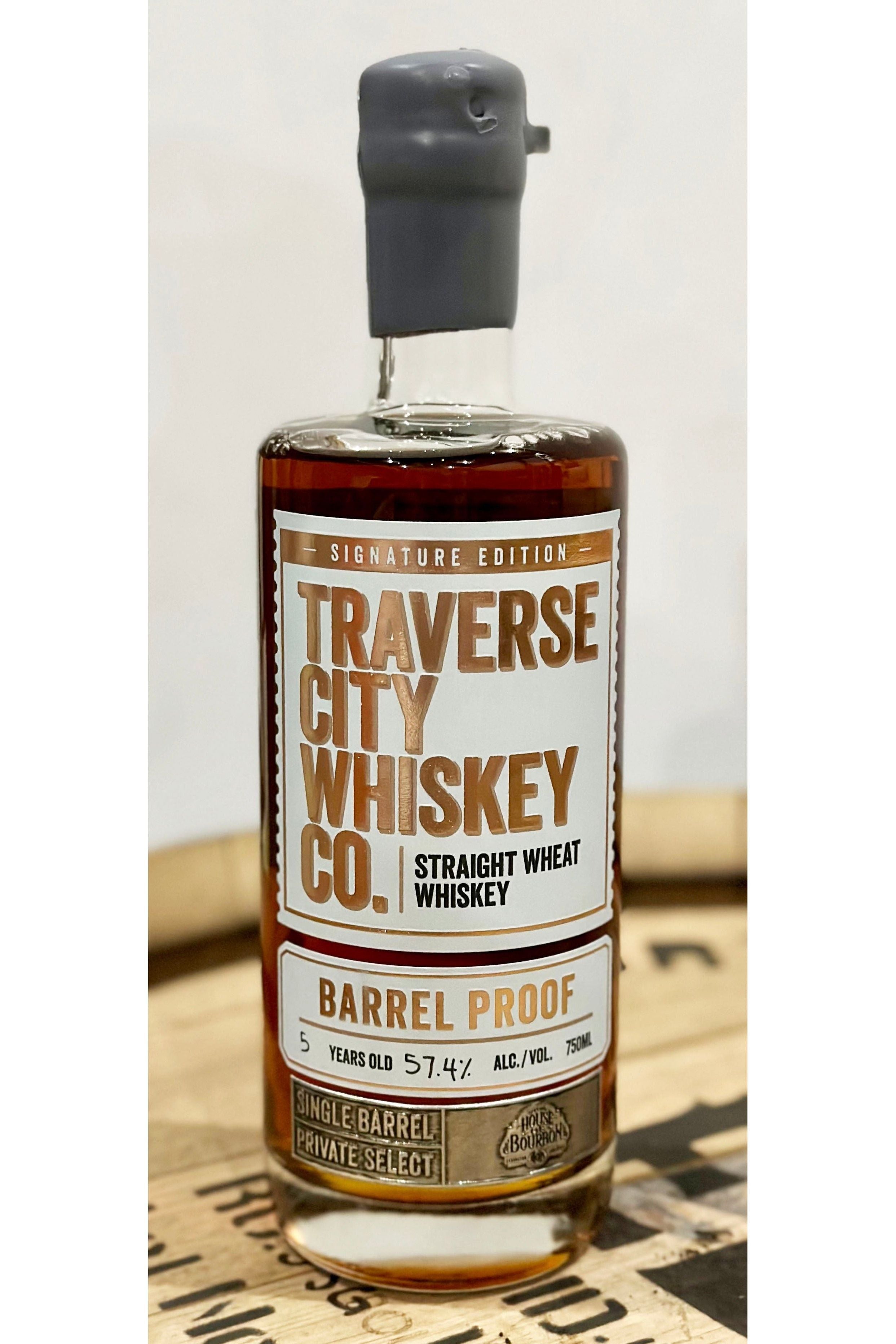 Traverse City JHOB Single Barrel Select 5 Year Wheat Whiskey 114.8 Proof