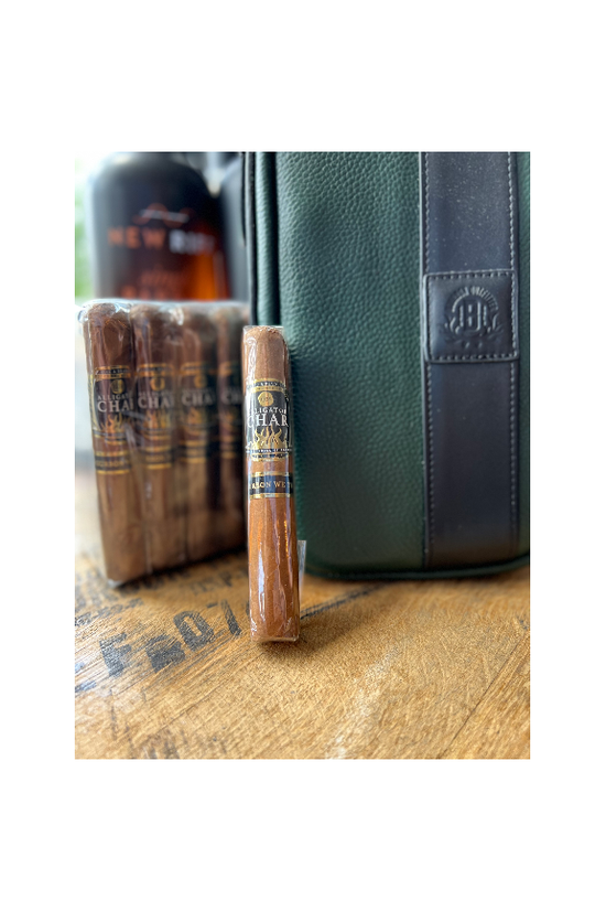 JHOB x Alec & Bradley "Alligator Char" Robusto Black Label (Single Cig Bourbon Outfitter